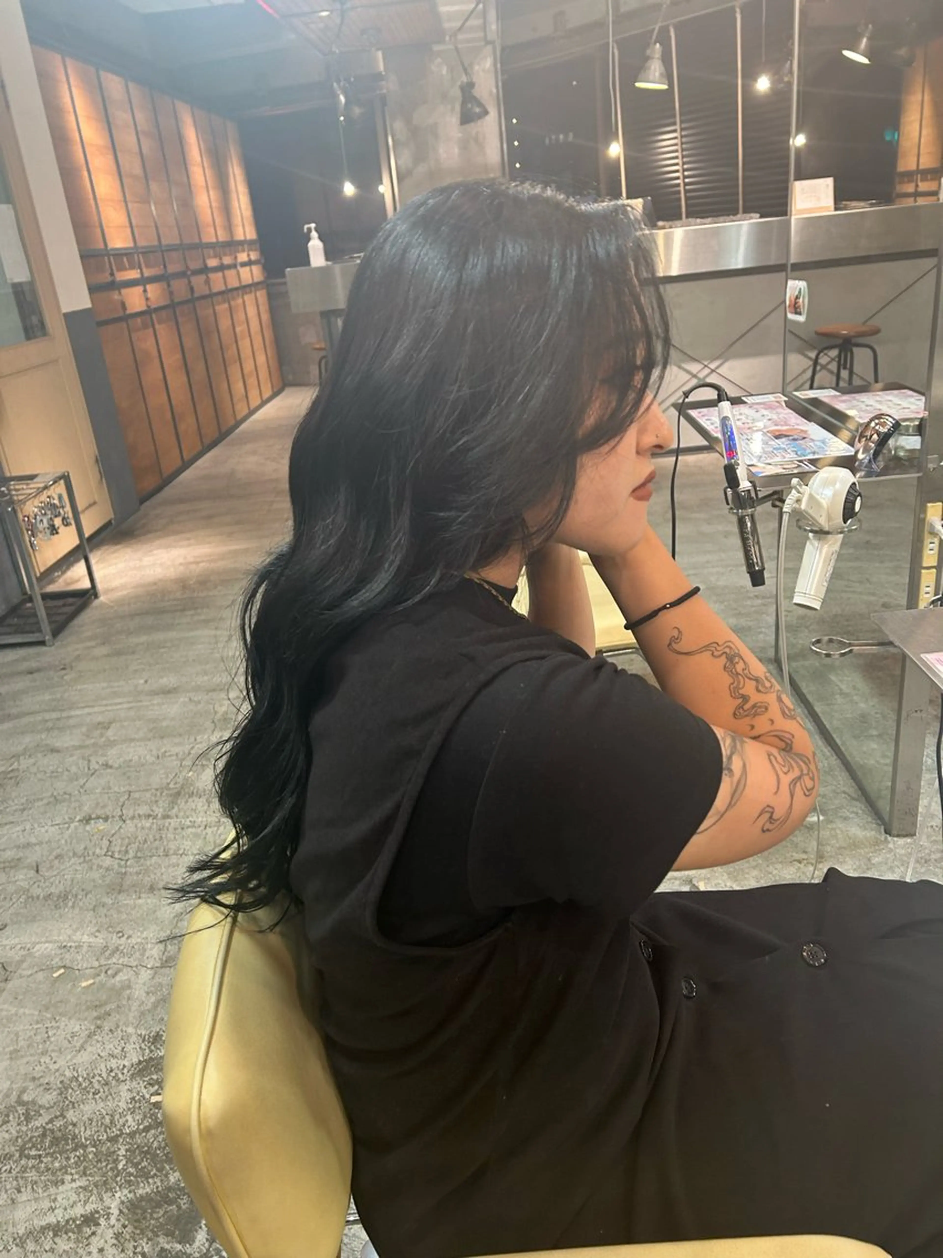 ロング カラー シールエクステ エクステ エクステ ショートカット募集中 /NAGISAのヘアスタイル