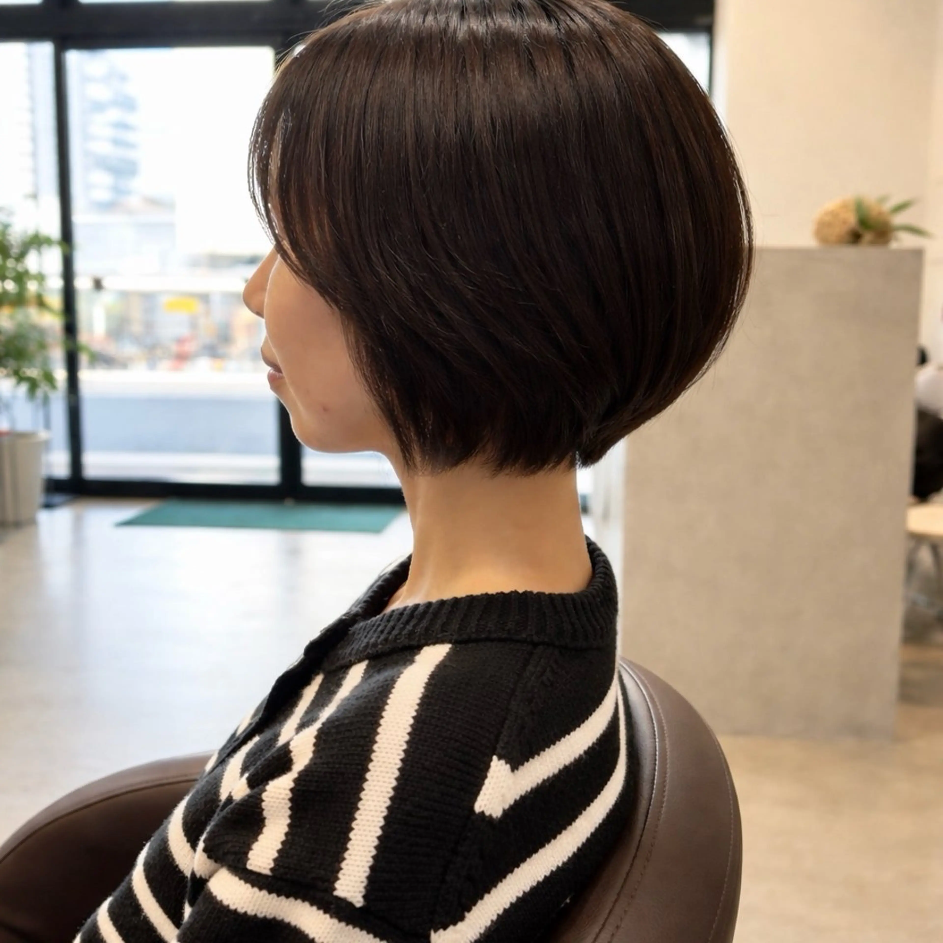 ショート ショートボブ 丸みショート ボブ ショートヘア カット トリートメント ヘッドスパ 北九州美容室 🕊️わかな✂︎のヘアスタイル