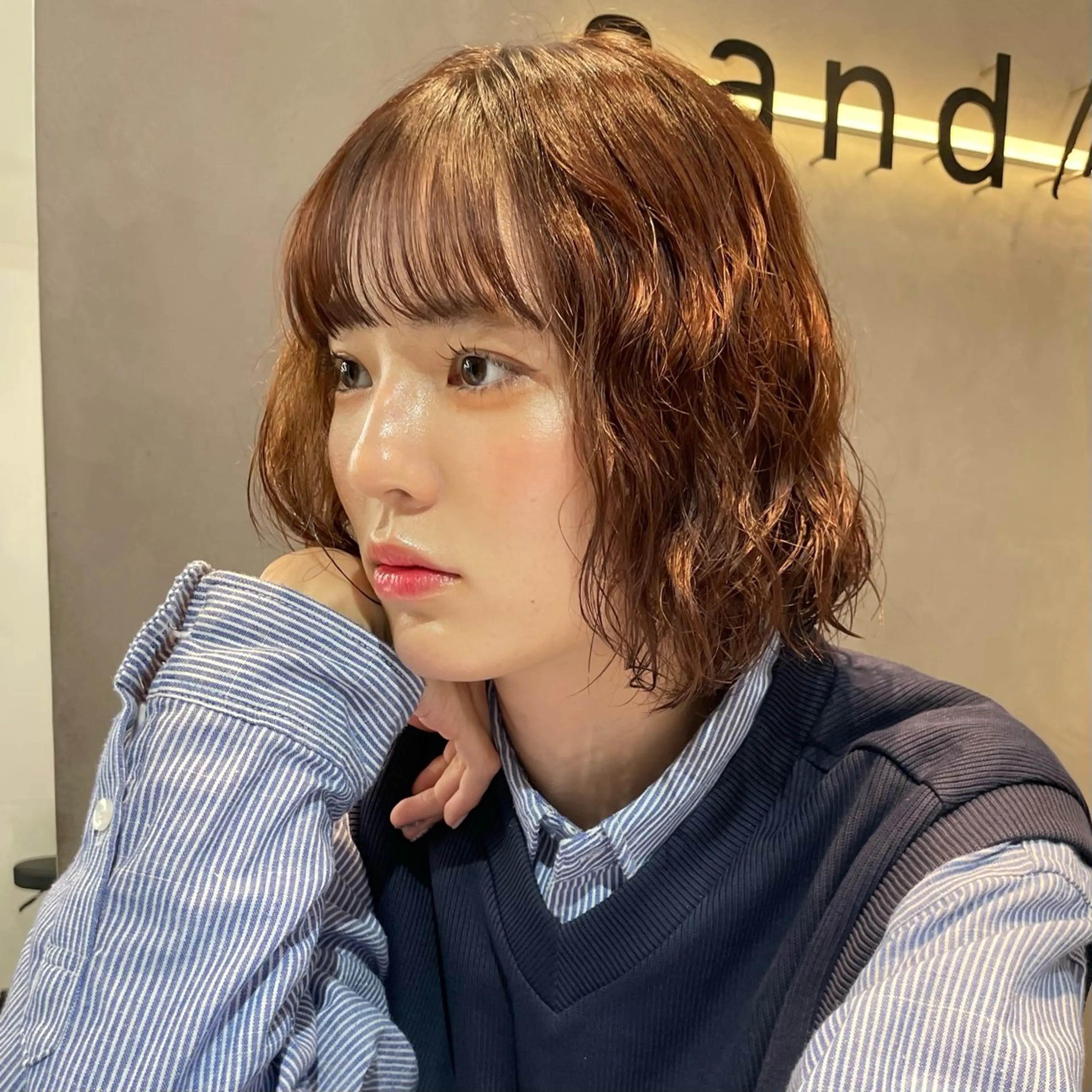 パーマ sand ikebukuro所属・ハイトーン／bob 美容師🧁SONAのヘアスタイル