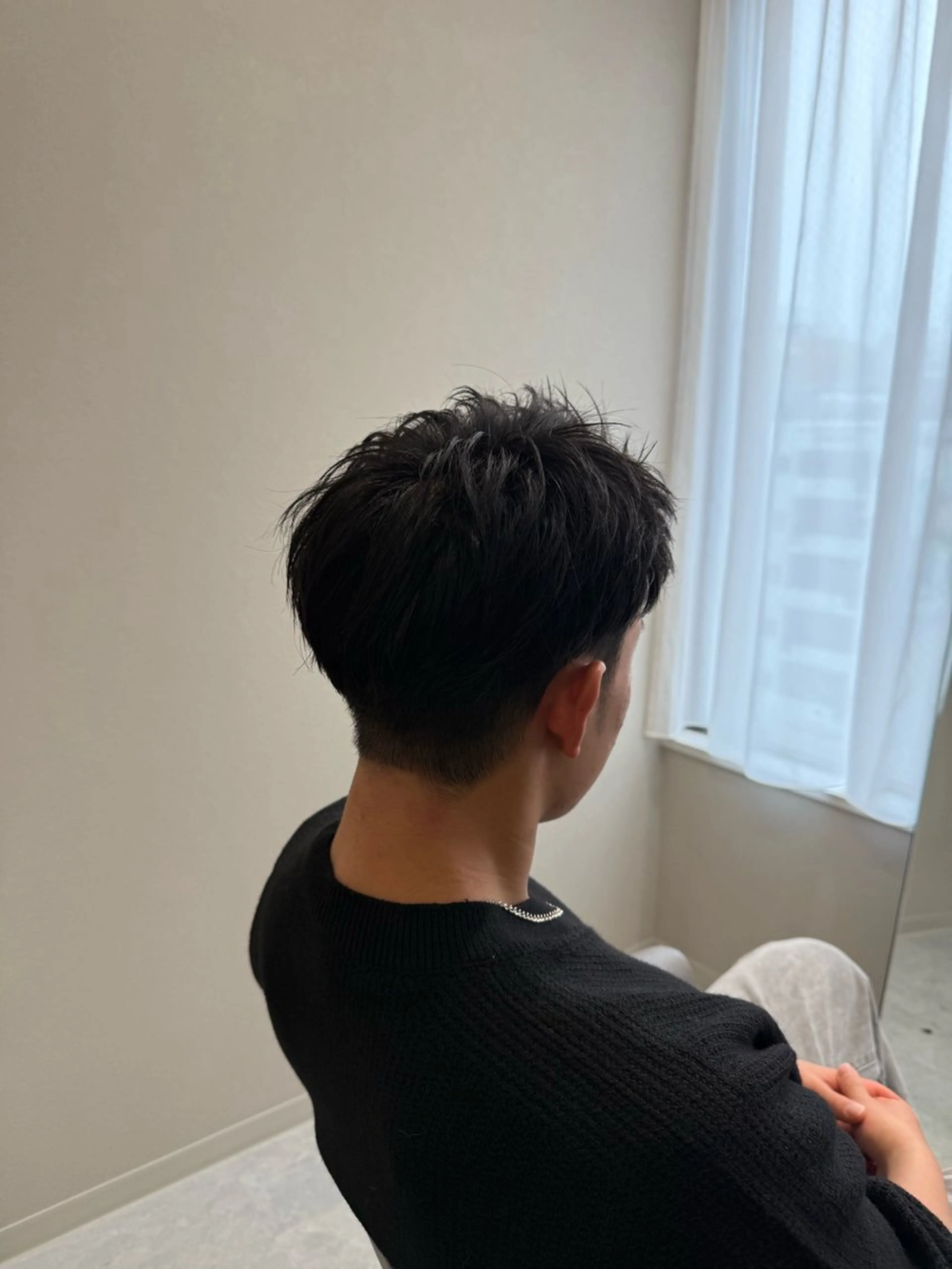 メンズ カット 加納 大翔のヘアスタイル