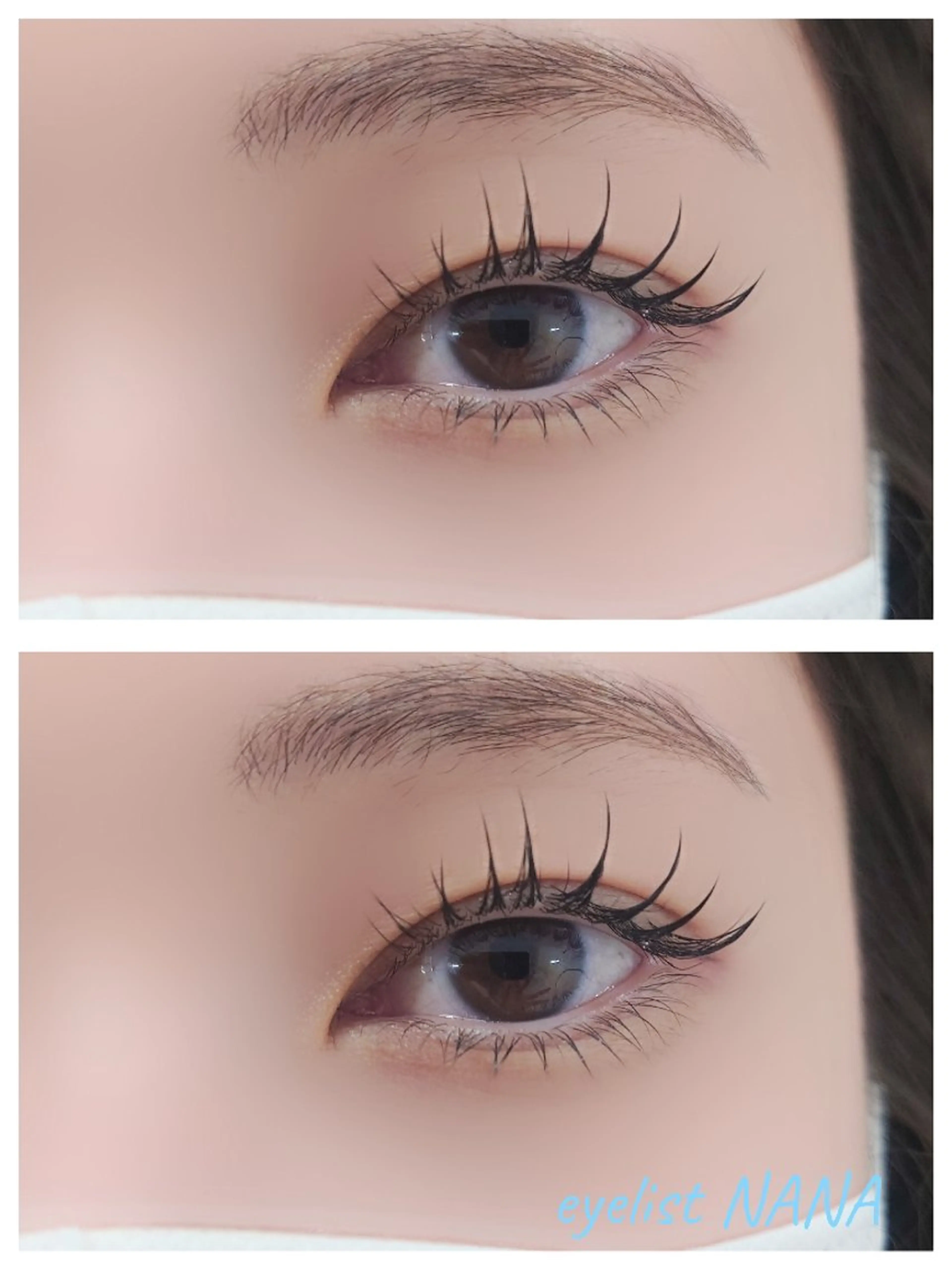 マツエク・マツパ まつげパーマ 下まつげエクステ 【LED/マツエク】 💎NANA💎のマツエク・マツパデザイン