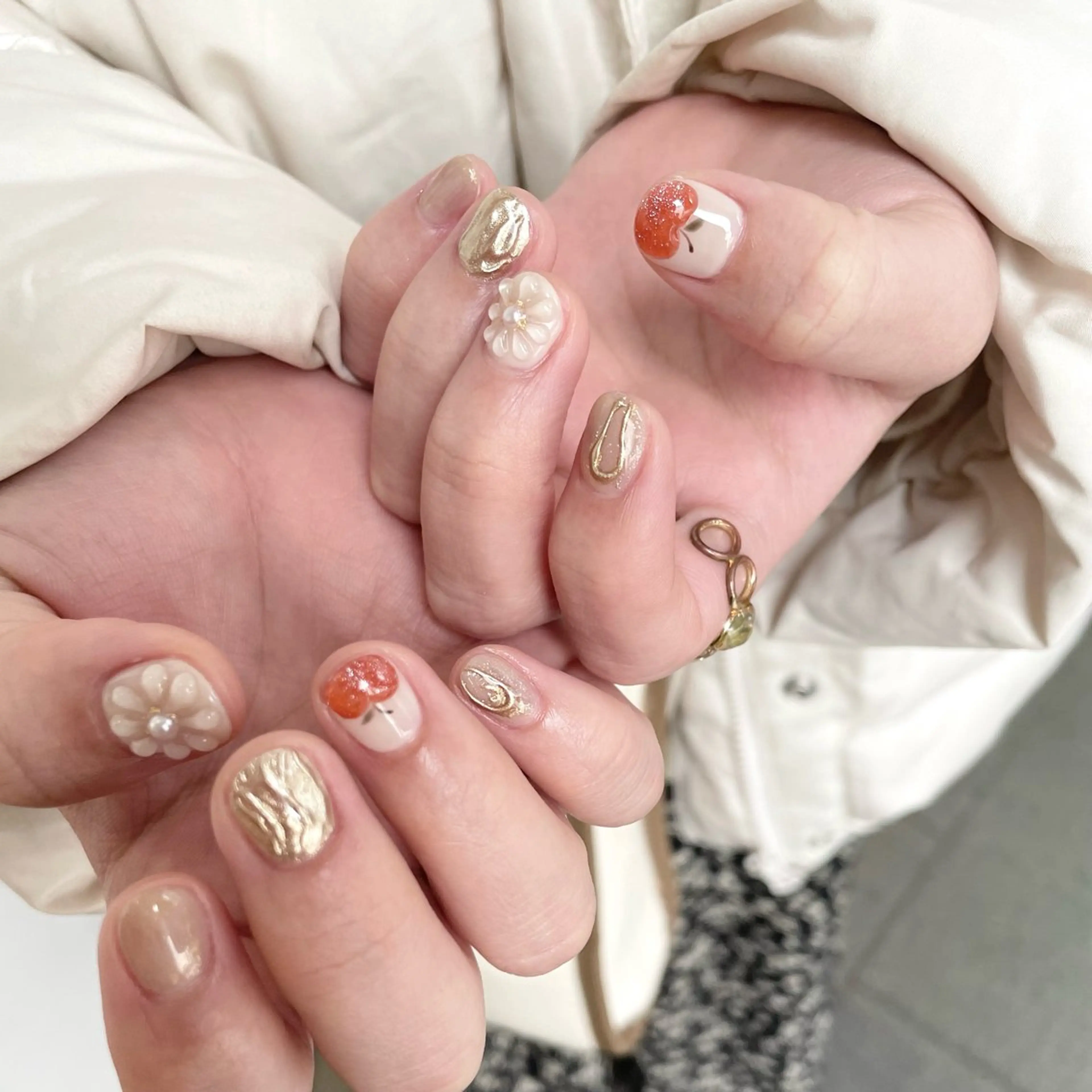 ネイル ネイルエルーシェ所属・Manatsu🌻 立川ネイリストのネイルデザイン