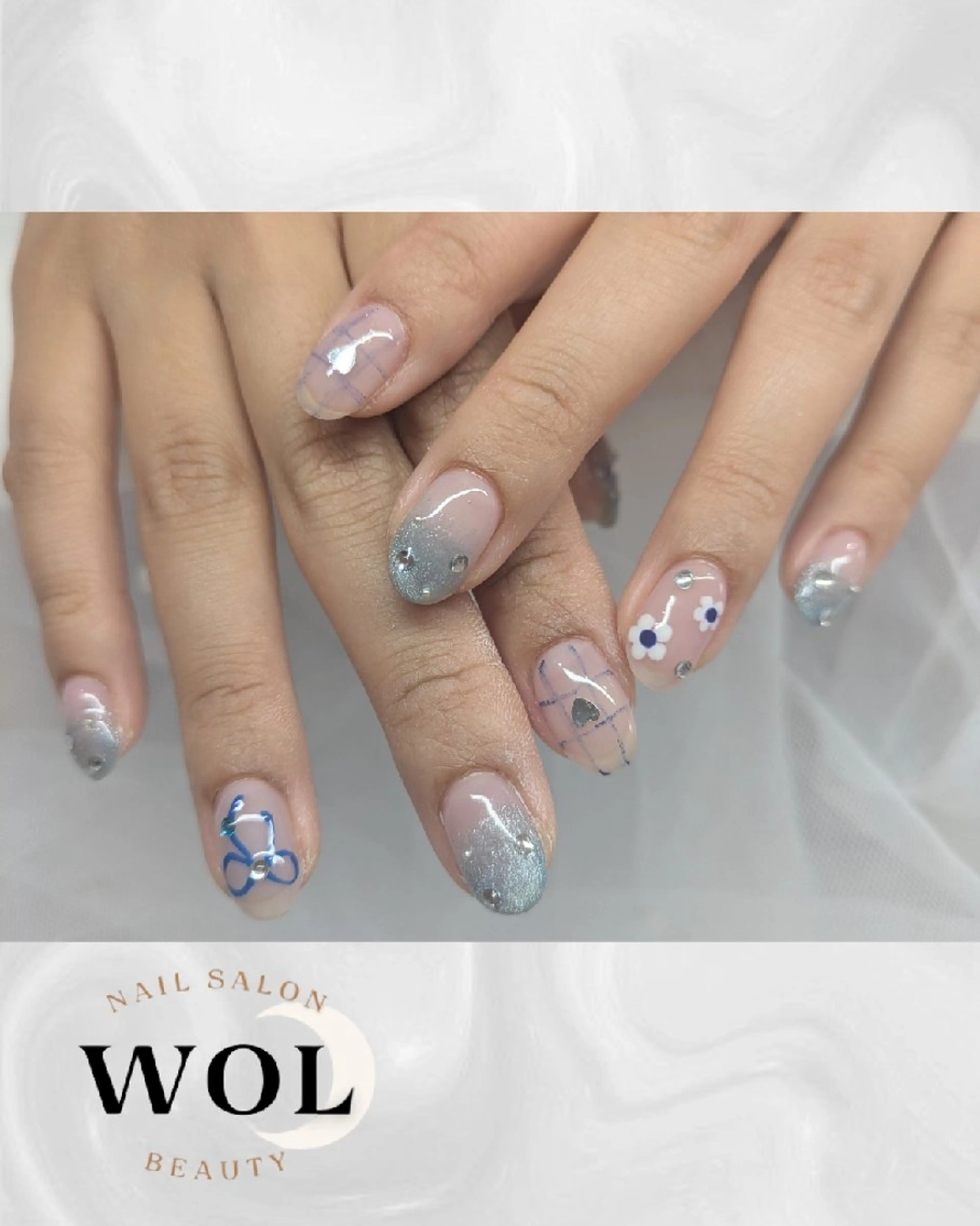 ネイル ハンドネイル nailsalon🌙WOL所属・WOL🌙 momokoのネイルデザイン