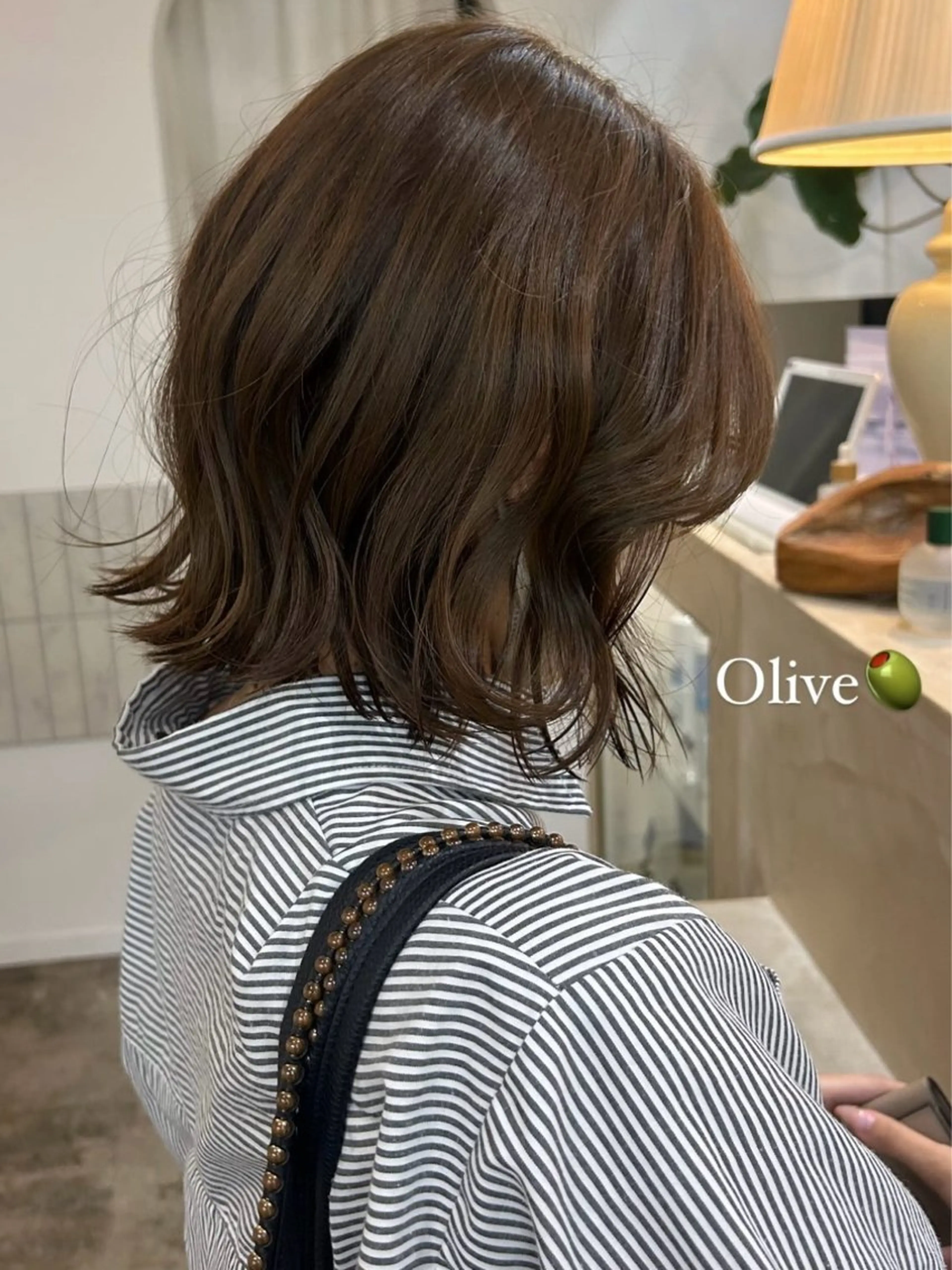 ショート ヘアカラー トリートメント Terve. 水野 菜々香のヘアスタイル