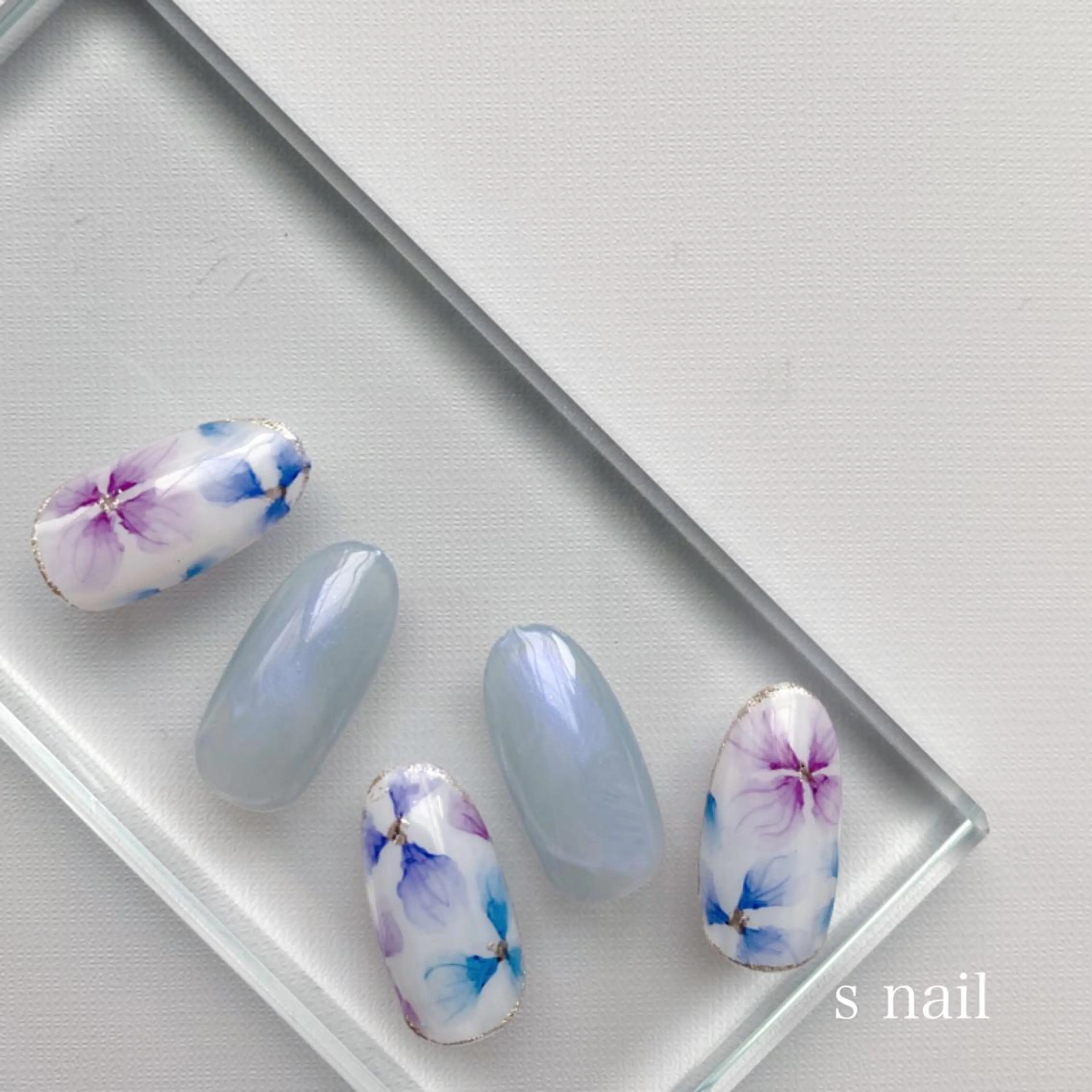 ネイル ハンドネイル s nail さとよしみゆきのネイルデザイン