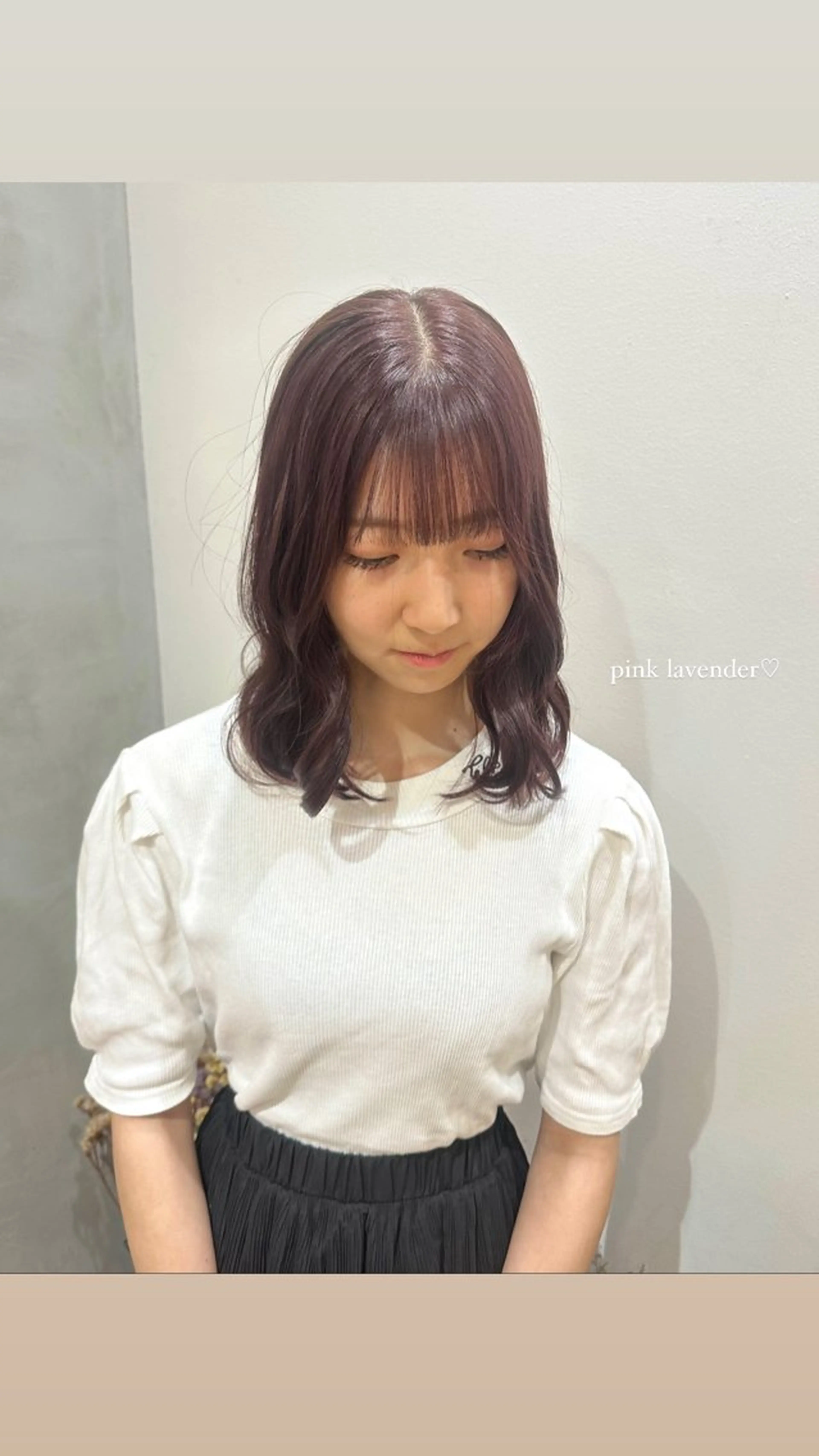 ロング カラー パーマ ヘアアレンジ ヘアカラー トリートメント Himawari♡ 柔らかいカラーのヘアスタイル