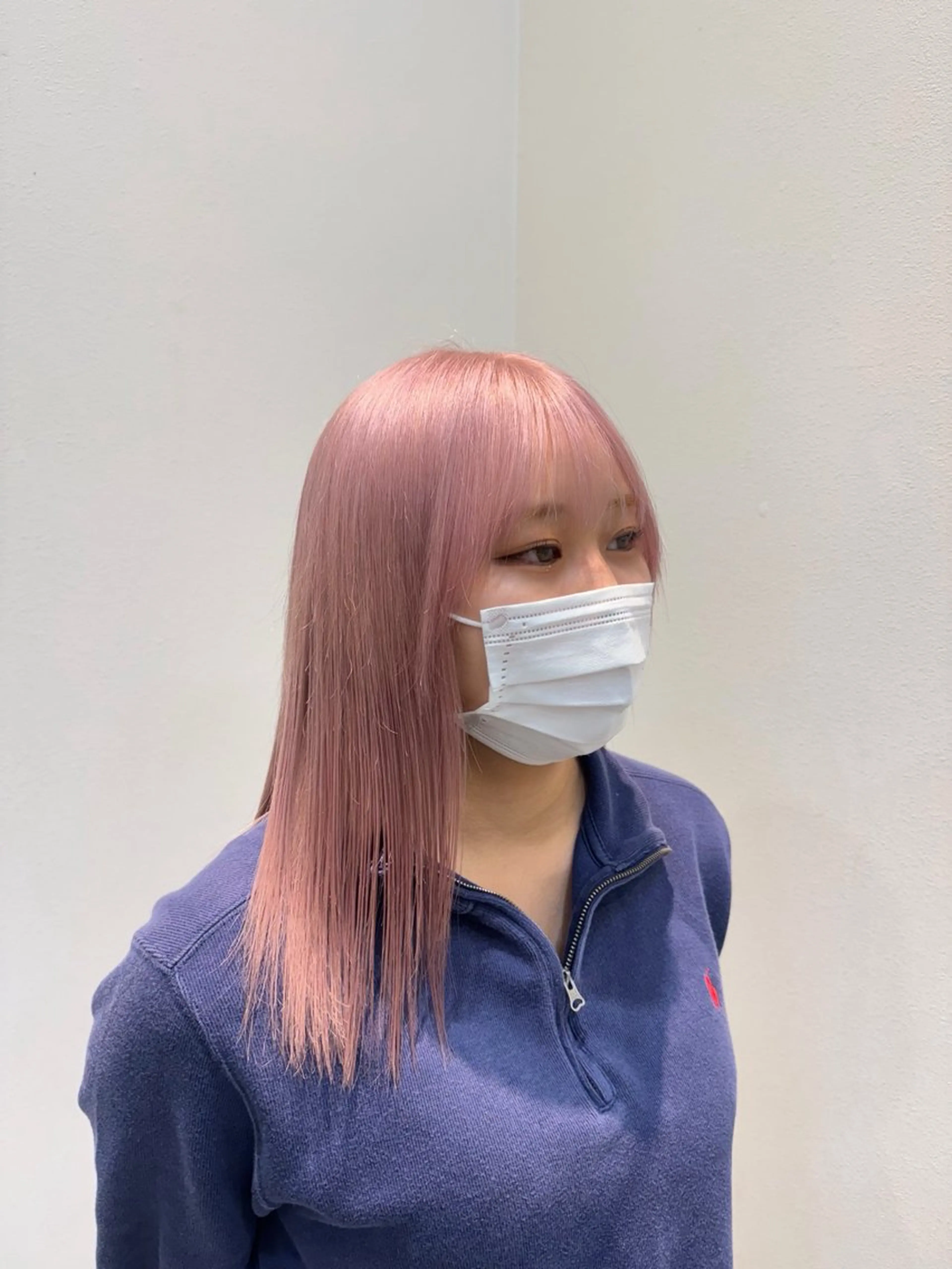 ミディアム カラー mir所属・堀越 美羽のヘアスタイル