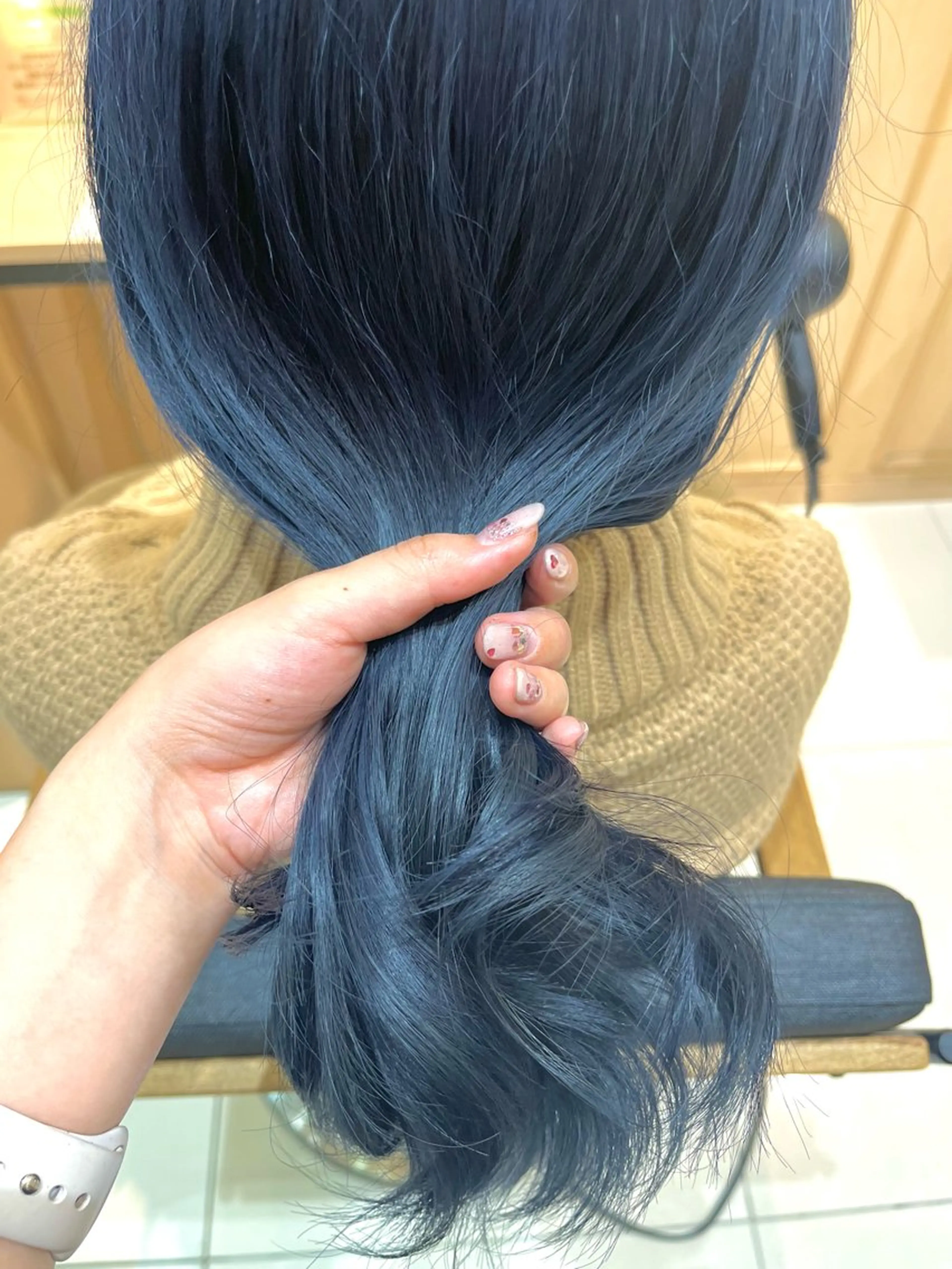 セミロング 🌈暖色カラー LOHASせいな🌈のヘアスタイル