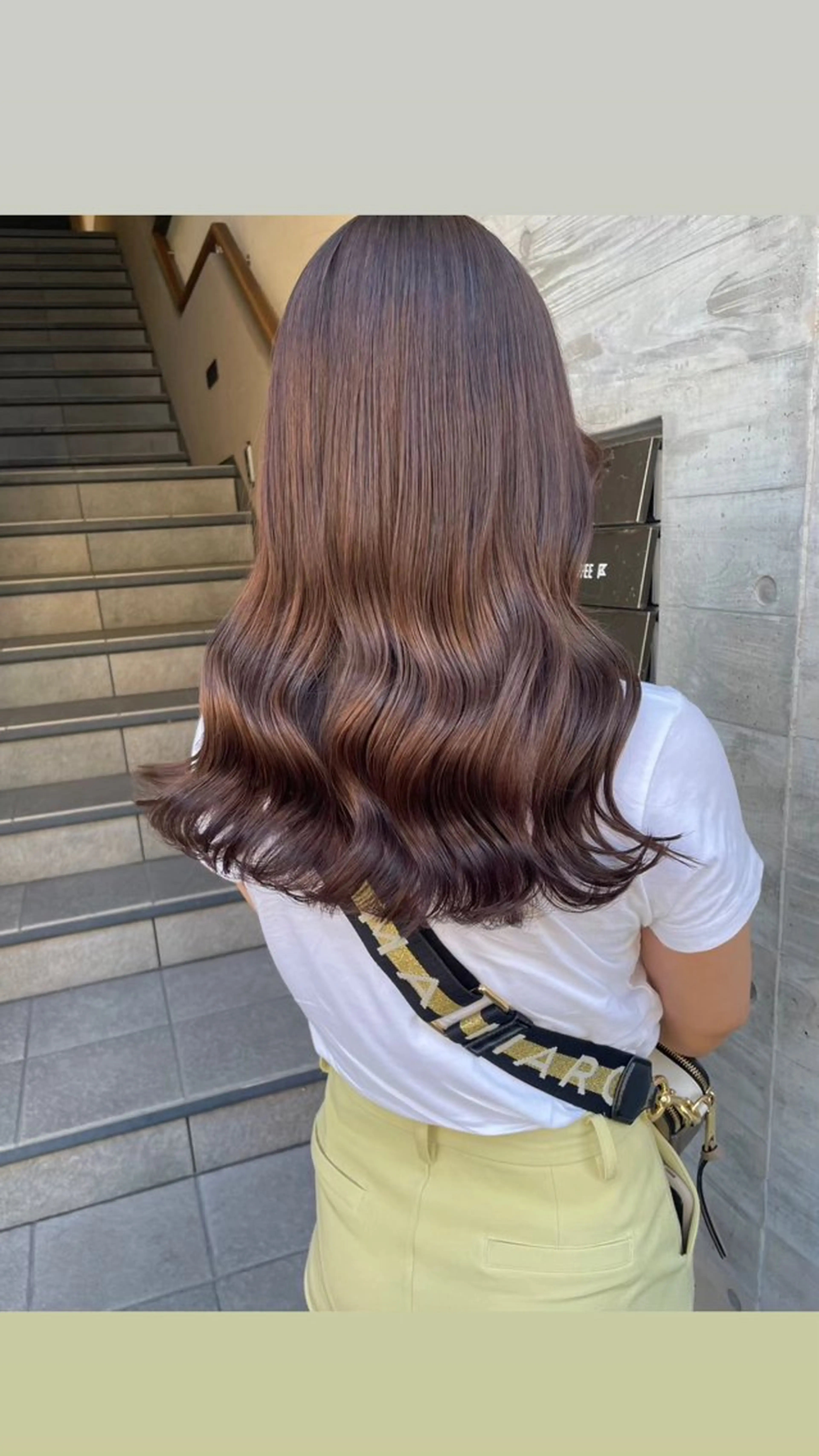 ロング カラー カット ヘアカラー トリートメント ParveMix /石田 佳澄🩶のヘアスタイル