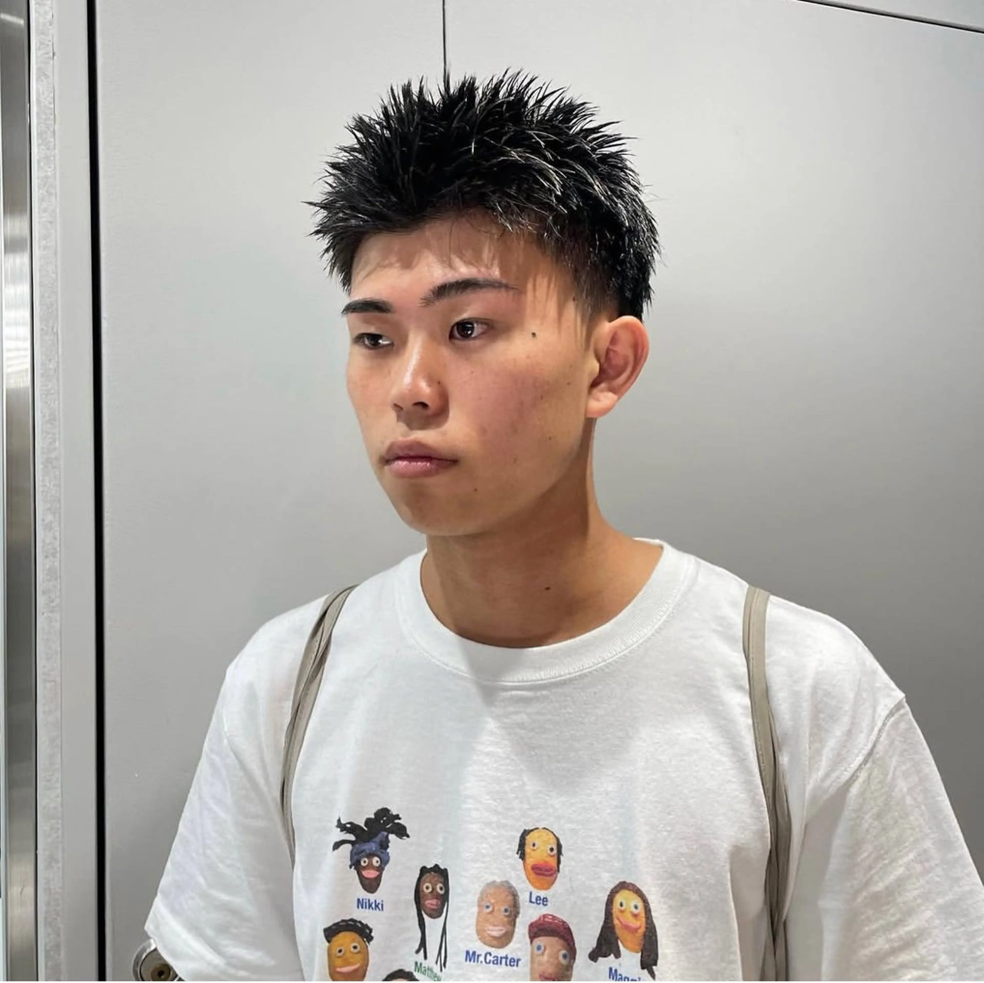 ショート カラー パーマ メンズ ショートヘア カット ヘッドスパ ヘアセット 🔥メンズ 特化🔥菊水皐暉🔥のヘアスタイル