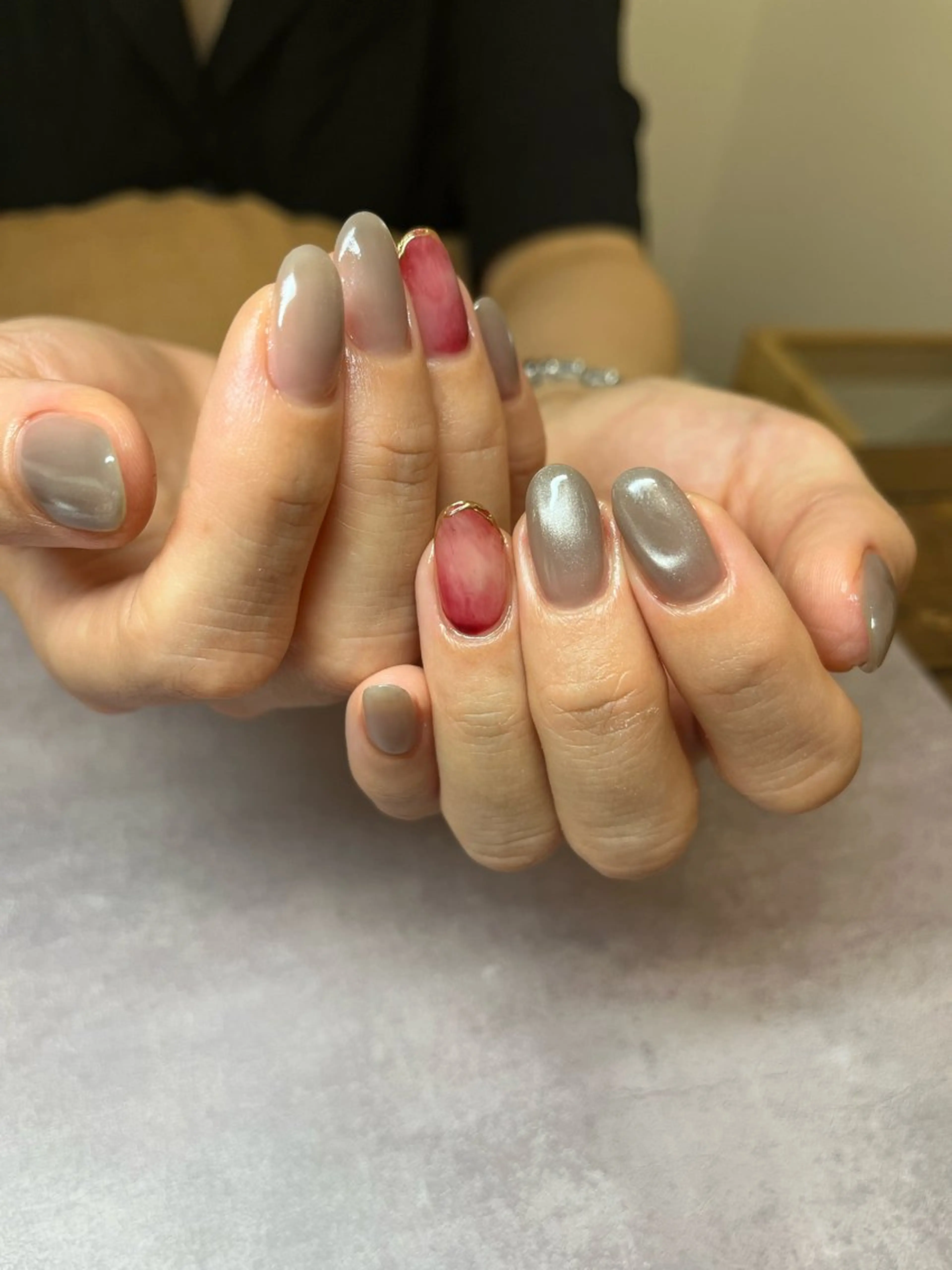 ネイル komorebi. 小峯 真実のネイルデザイン