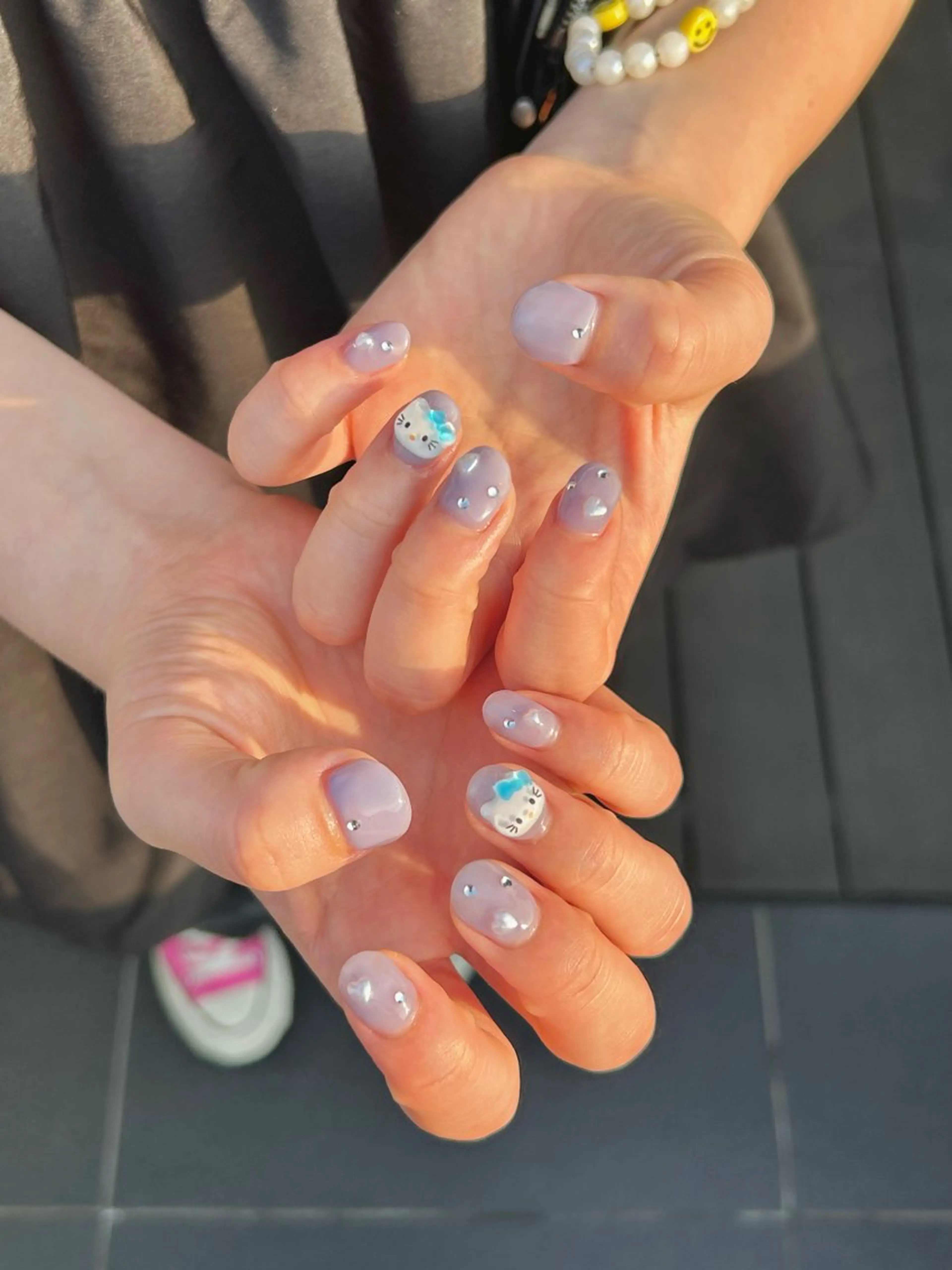 ネイル ハンドネイル Mana  🫧 パラジェル⌇自由が丘のネイルデザイン