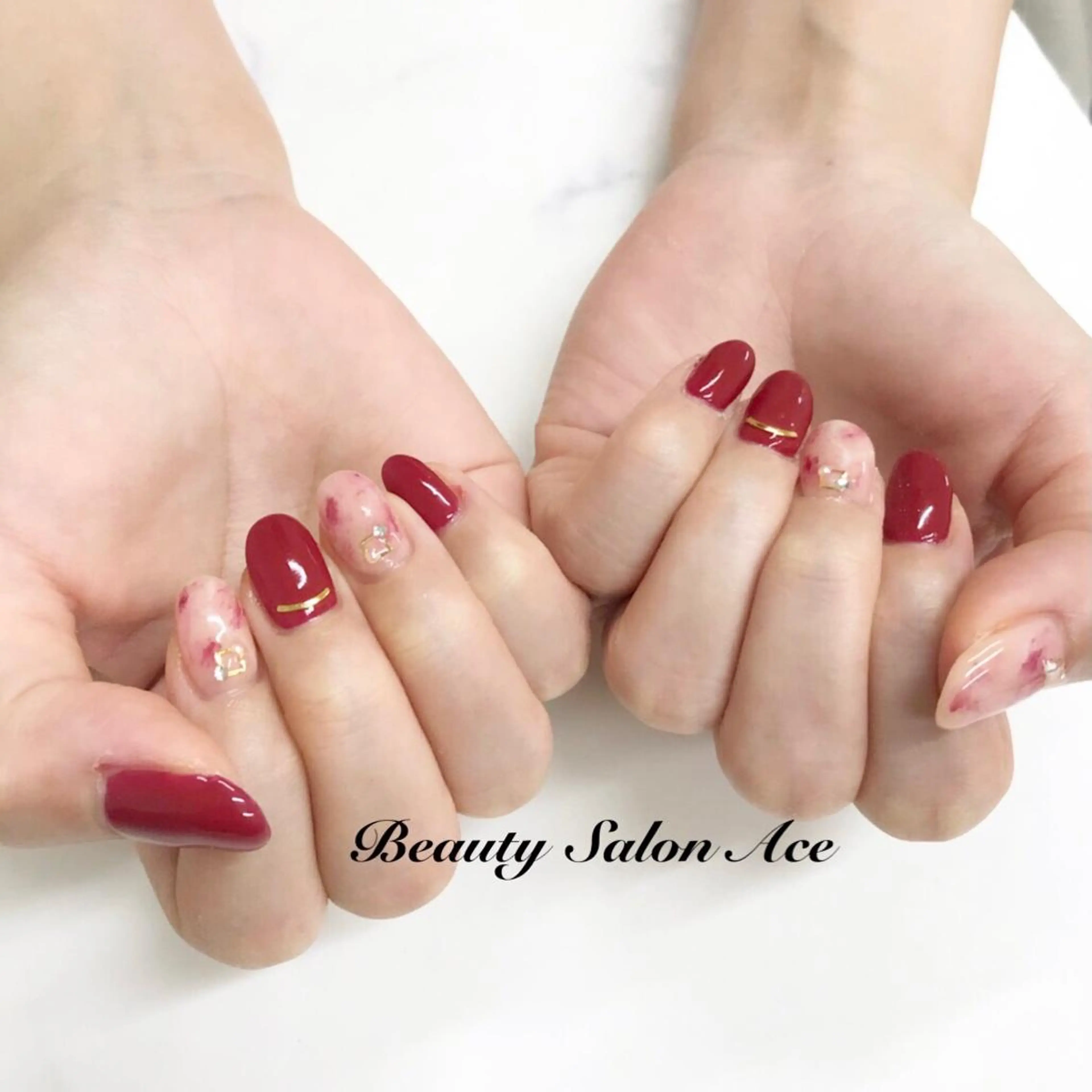 ネイル Beauty Salon Ace（ネイルサロン　エース）所属・池袋フィルイン Ace♡長さだしのネイルデザイン