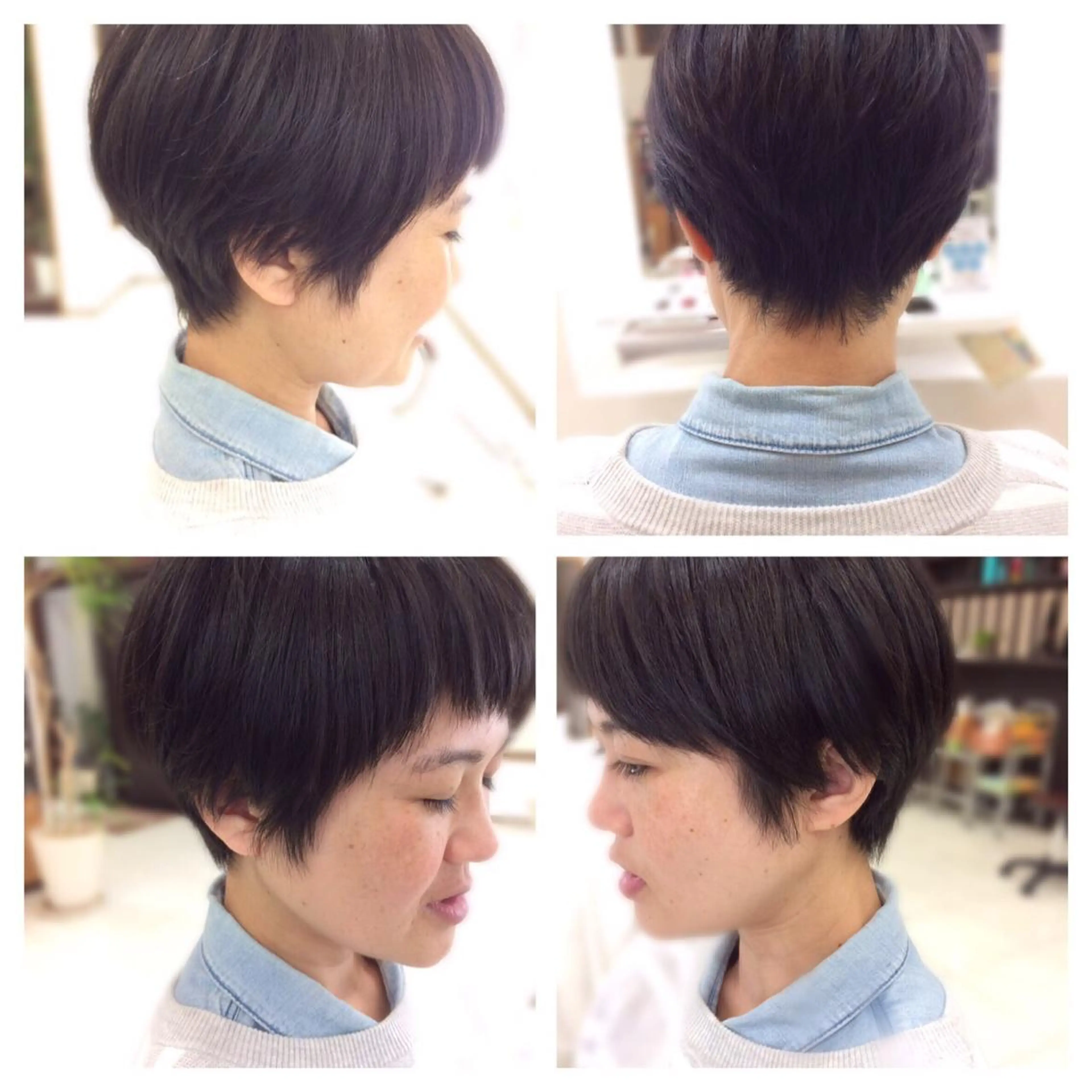 ショート ショートヘア いけだ ゆうのヘアスタイル