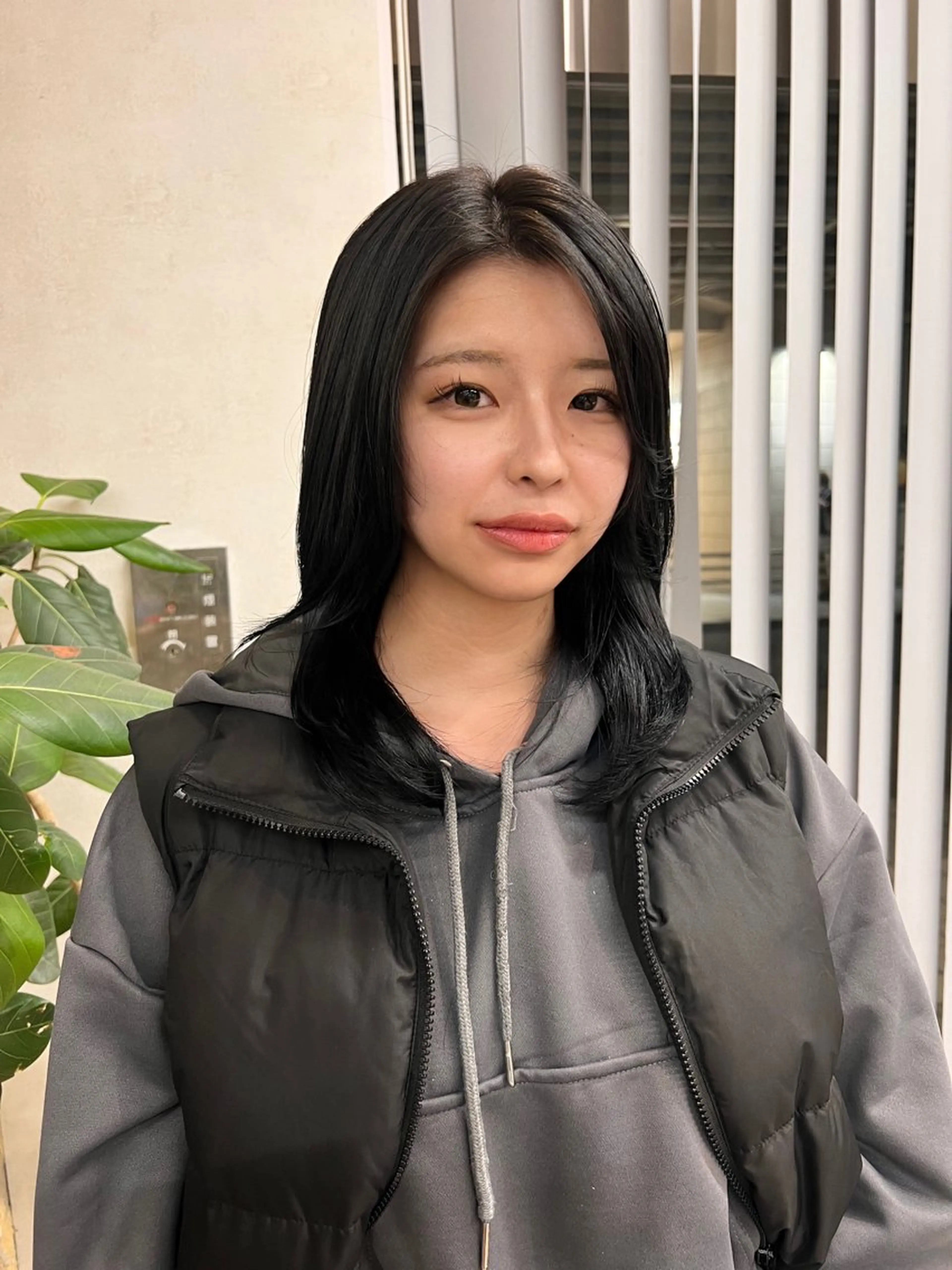 ミディアム ヘアカラー 髪質改善/ブリーチ ツヤ髪/shiinaのヘアスタイル