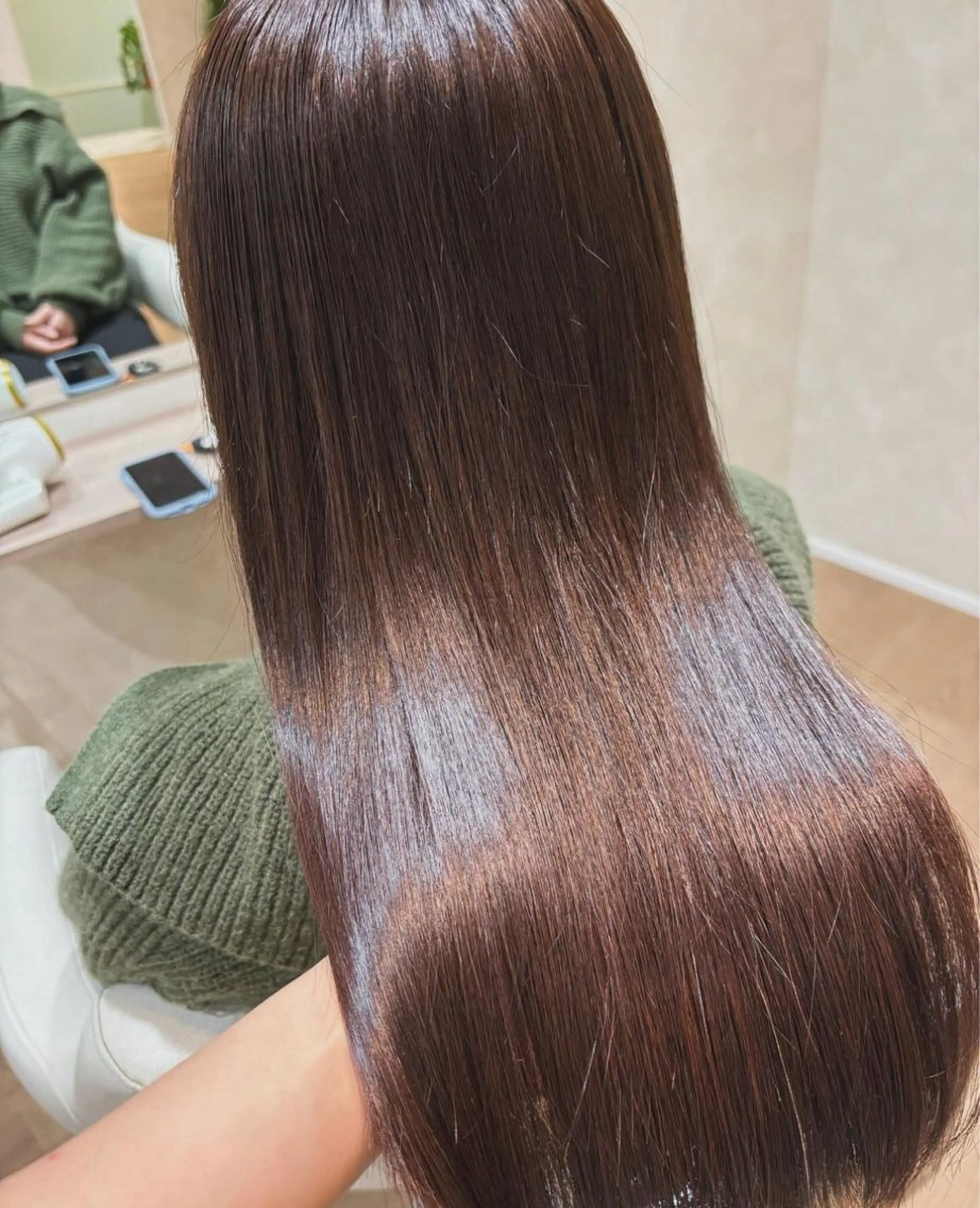 ロング 林 美月のヘアスタイル