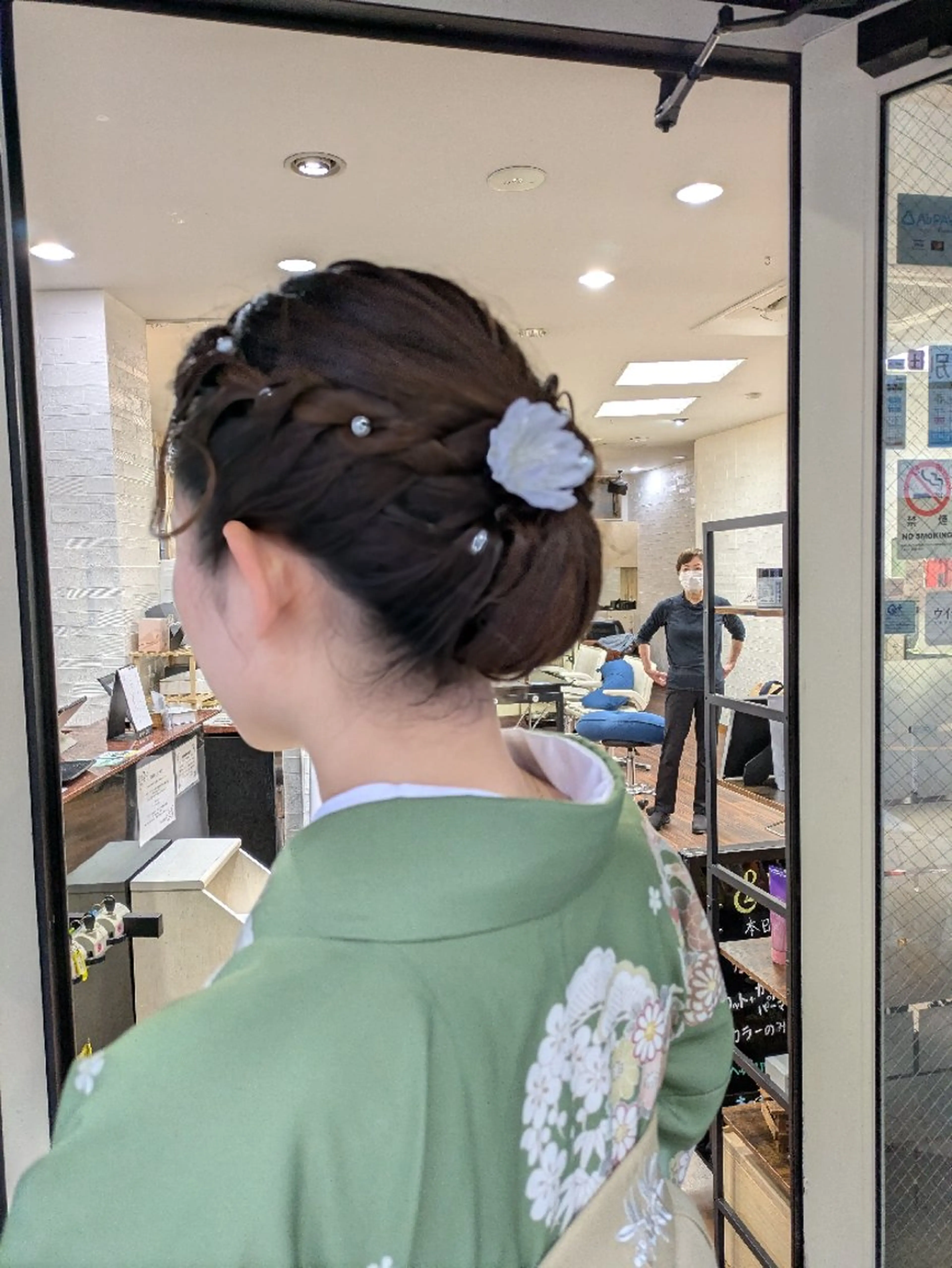 ヘアアレンジ 大人女性カット/ヘア セット✨️片本🌸のヘアスタイル