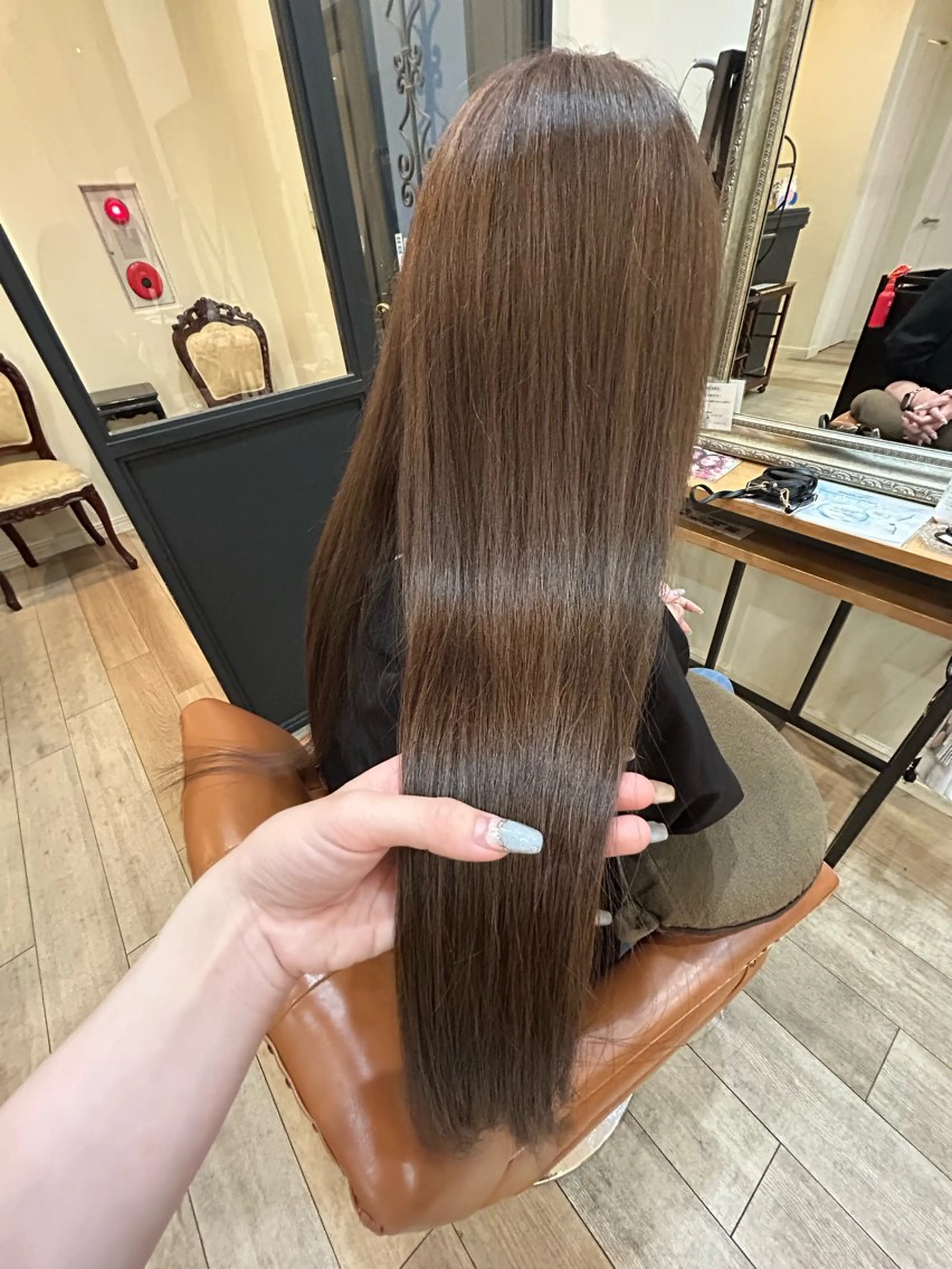 ロング カラー ヘアカラー 松尾 遥花のヘアスタイル