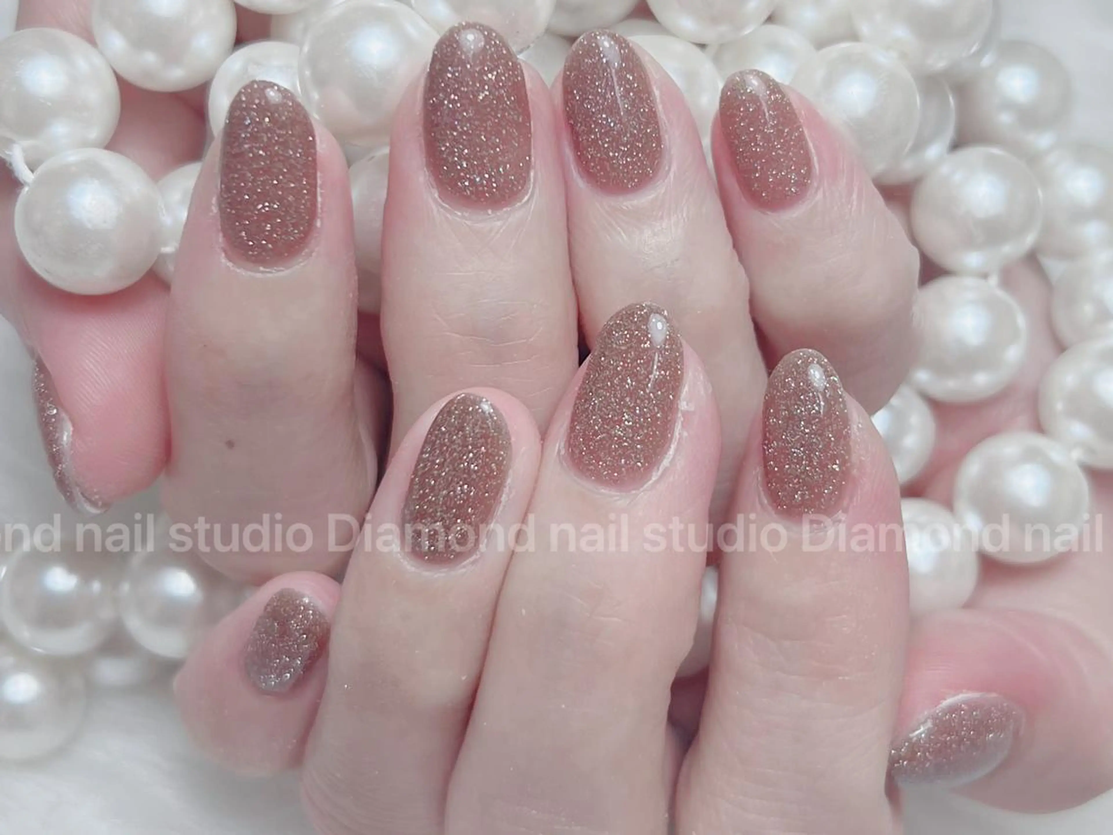 ショート ハンドネイル DIAMOND 💅のネイルデザイン