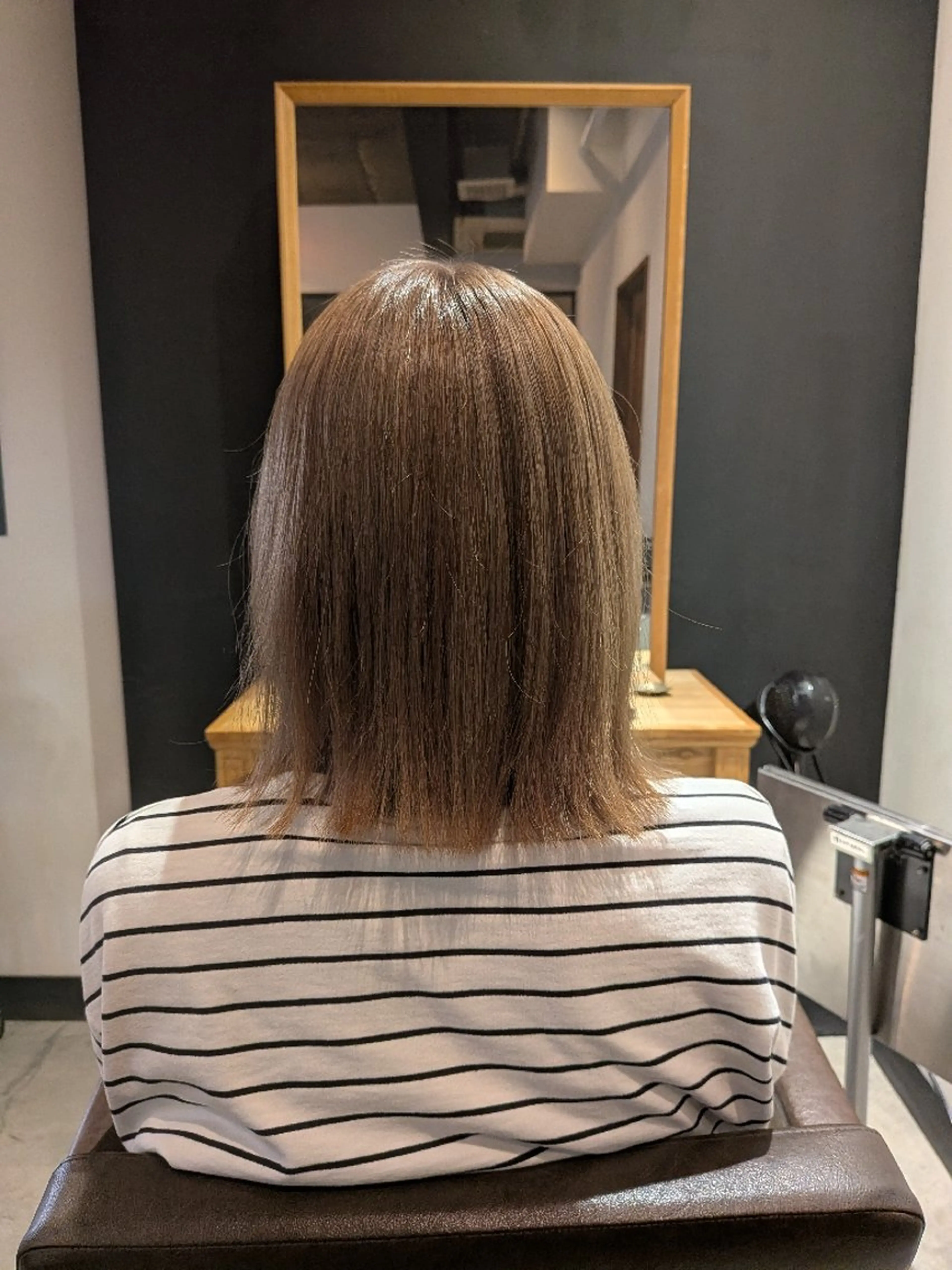 セミロング ヘアカラー elk RIKIのヘアスタイル