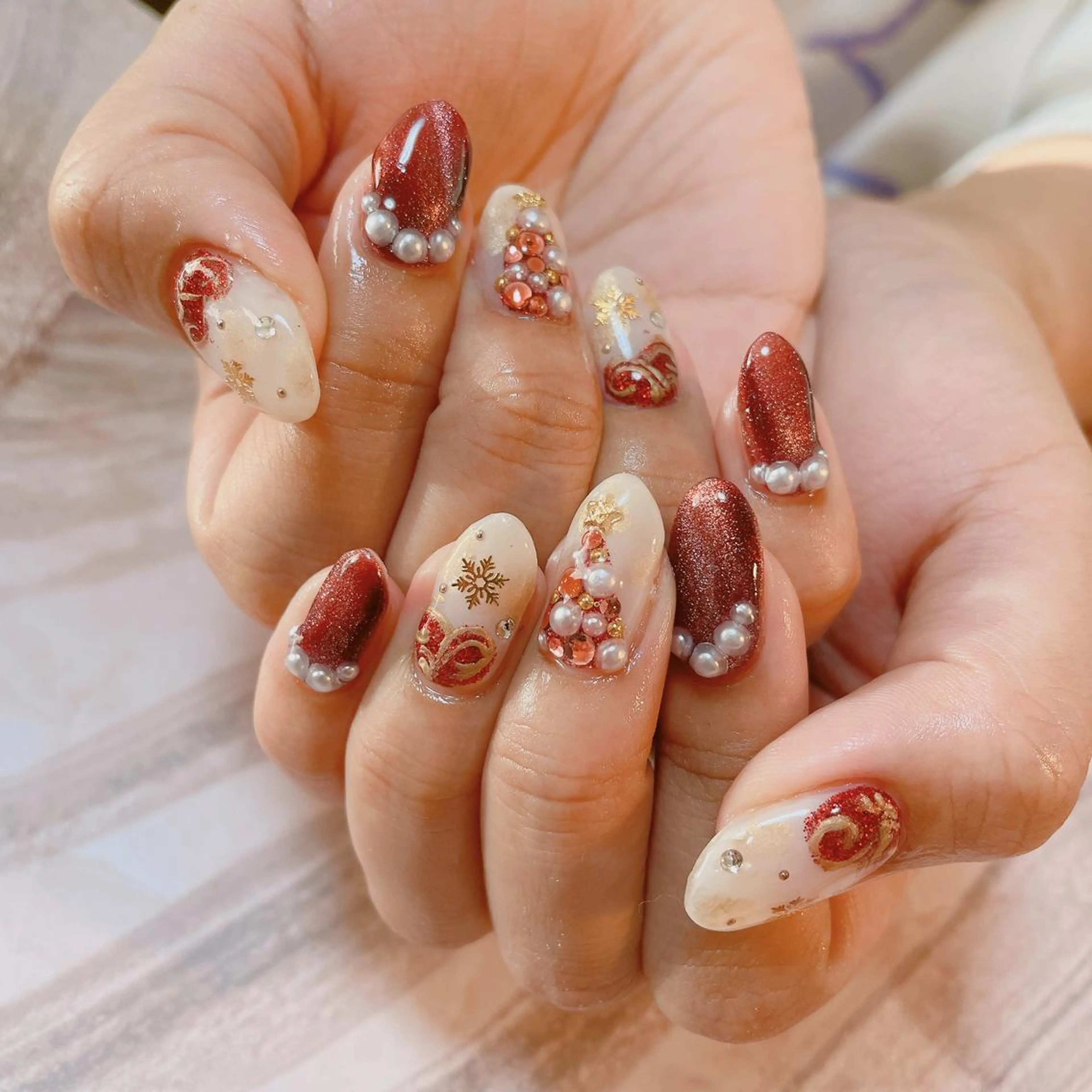 ネイル ハンドネイル nakamoto yuukaのネイルデザイン