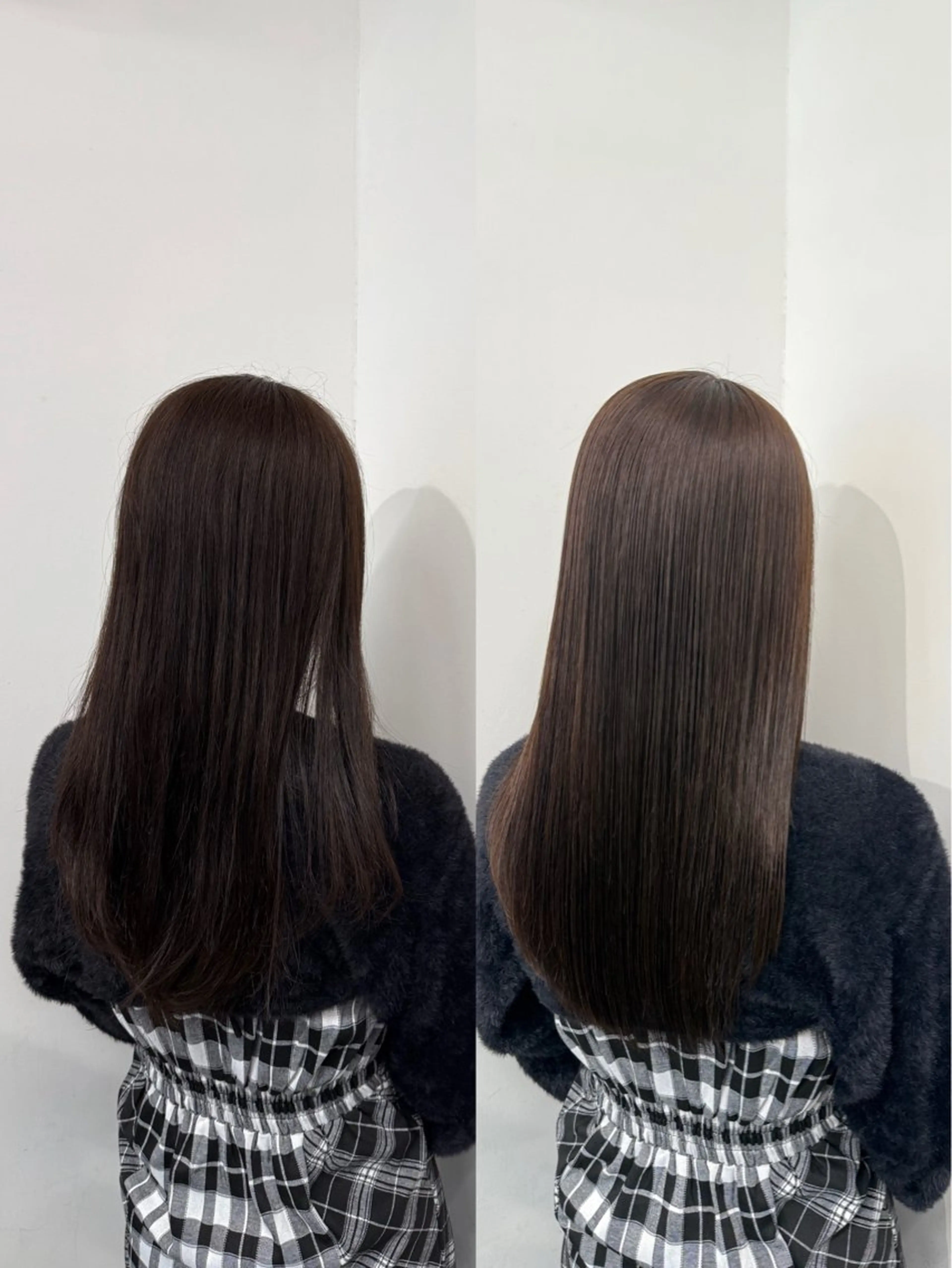 ロング 髪質改善 カット 縮毛矯正 トリートメント ひろし/髪質改善/ 縮毛矯正/上品✨のヘアスタイル