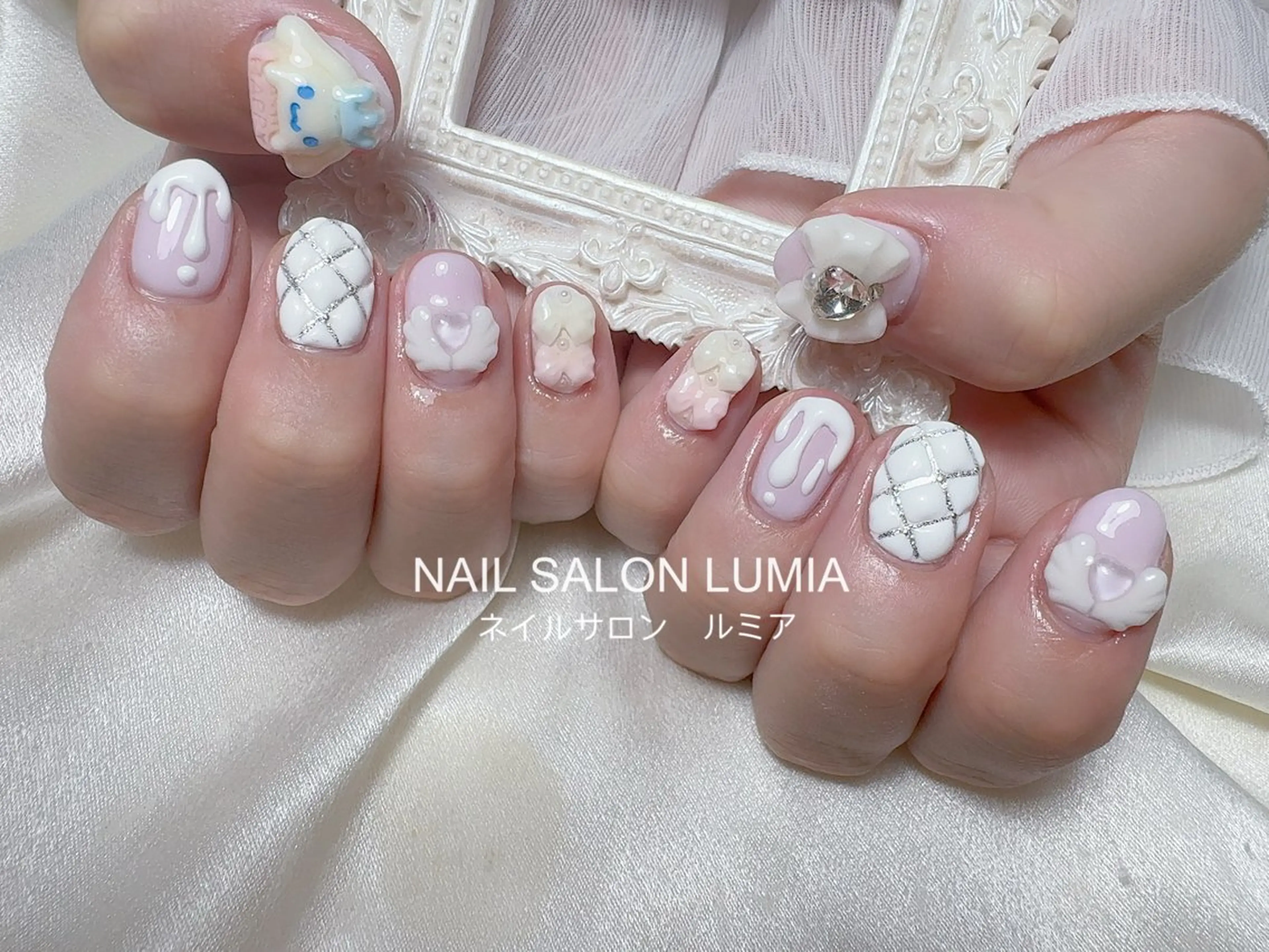 ネイル ハンドネイル ネイルサロン ルミア Lumia 店長のネイルデザイン