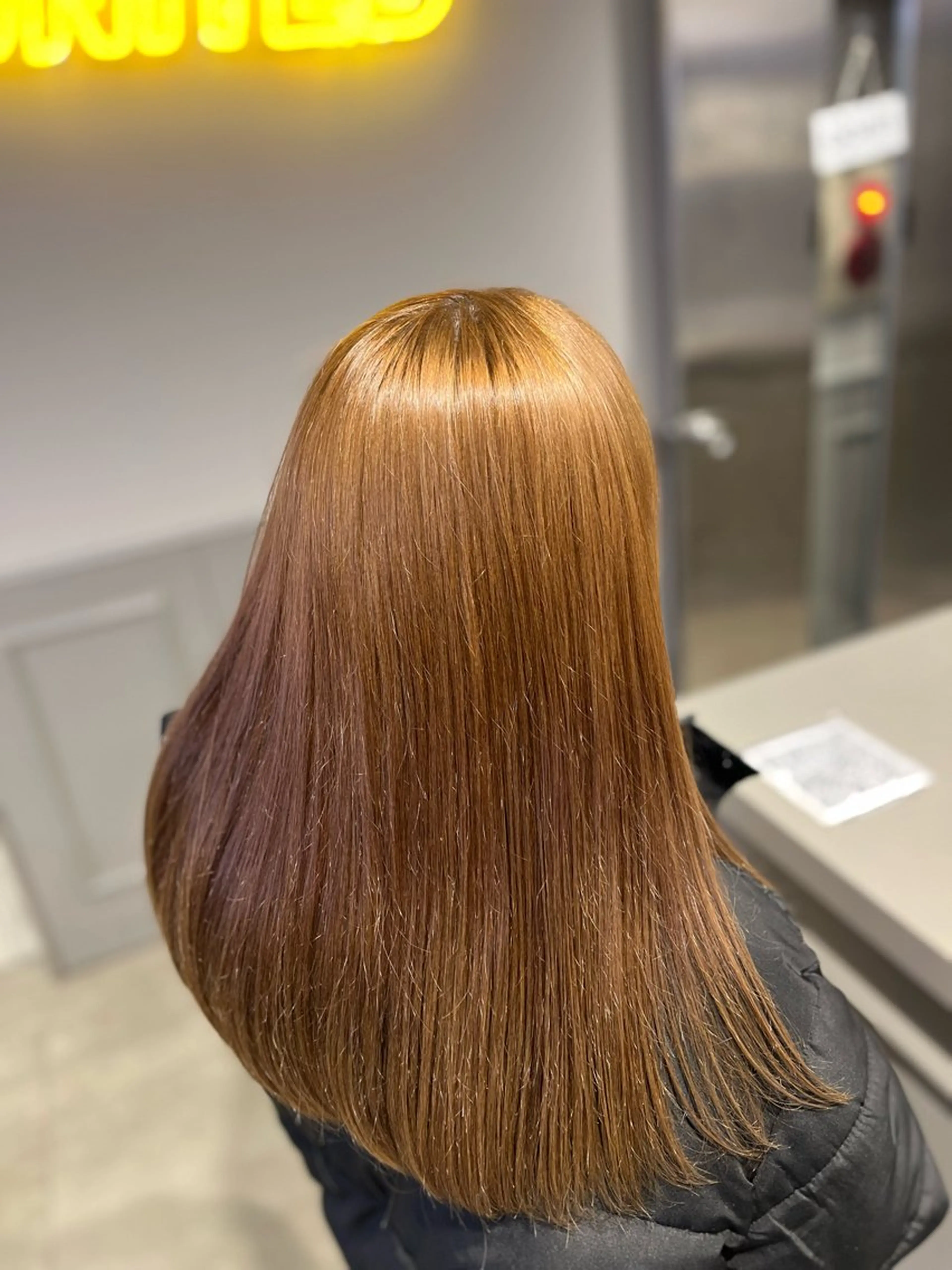 ロング カラー ヘアカラー 韓国レイヤーカット /REIのヘアスタイル