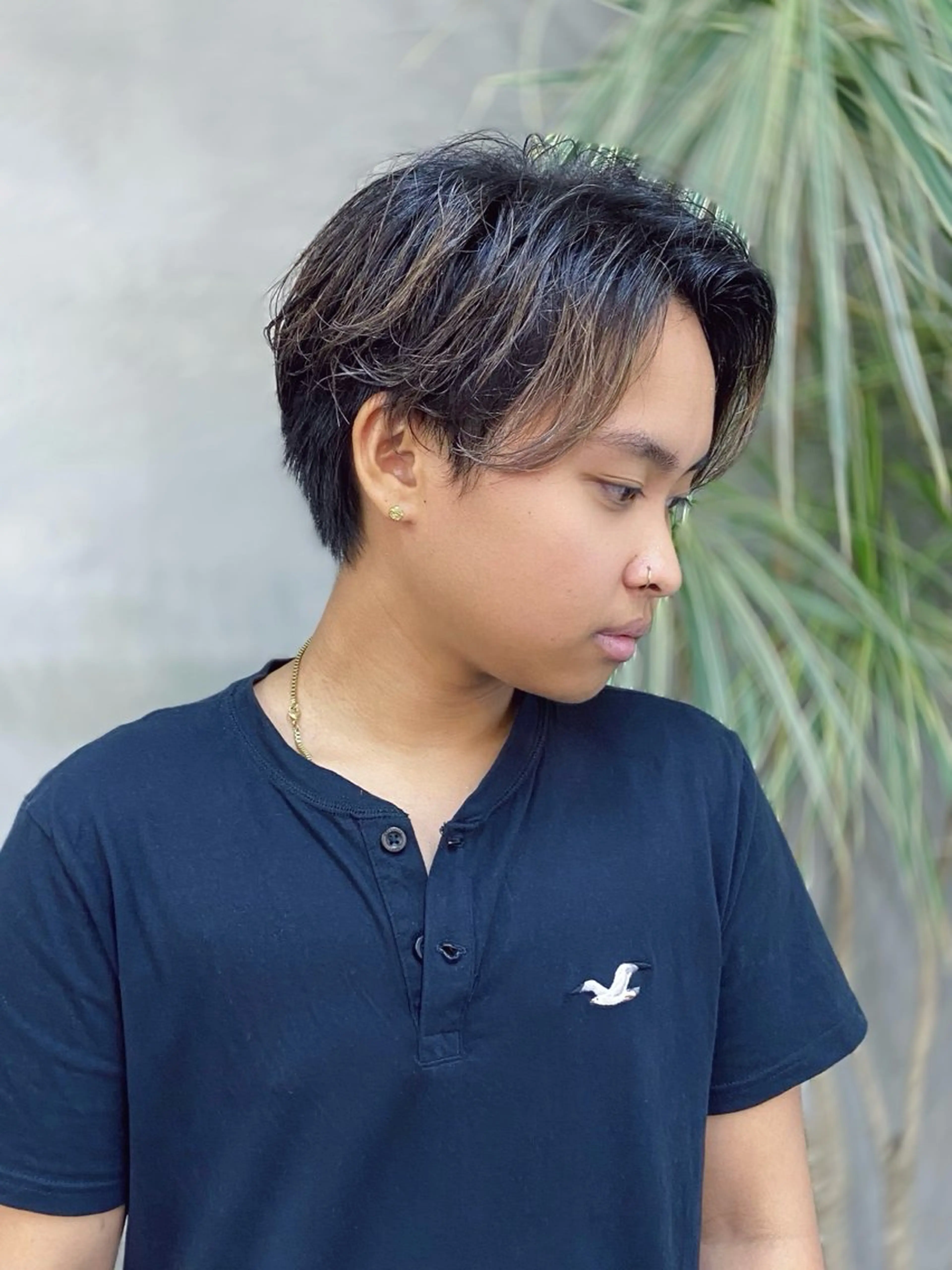 パーマ メンズ センターパート メンズパーマ カット パーマ トリートメント k.e.y銀座店所属・安藤幹人 メンズカット/パーマのヘアスタイル