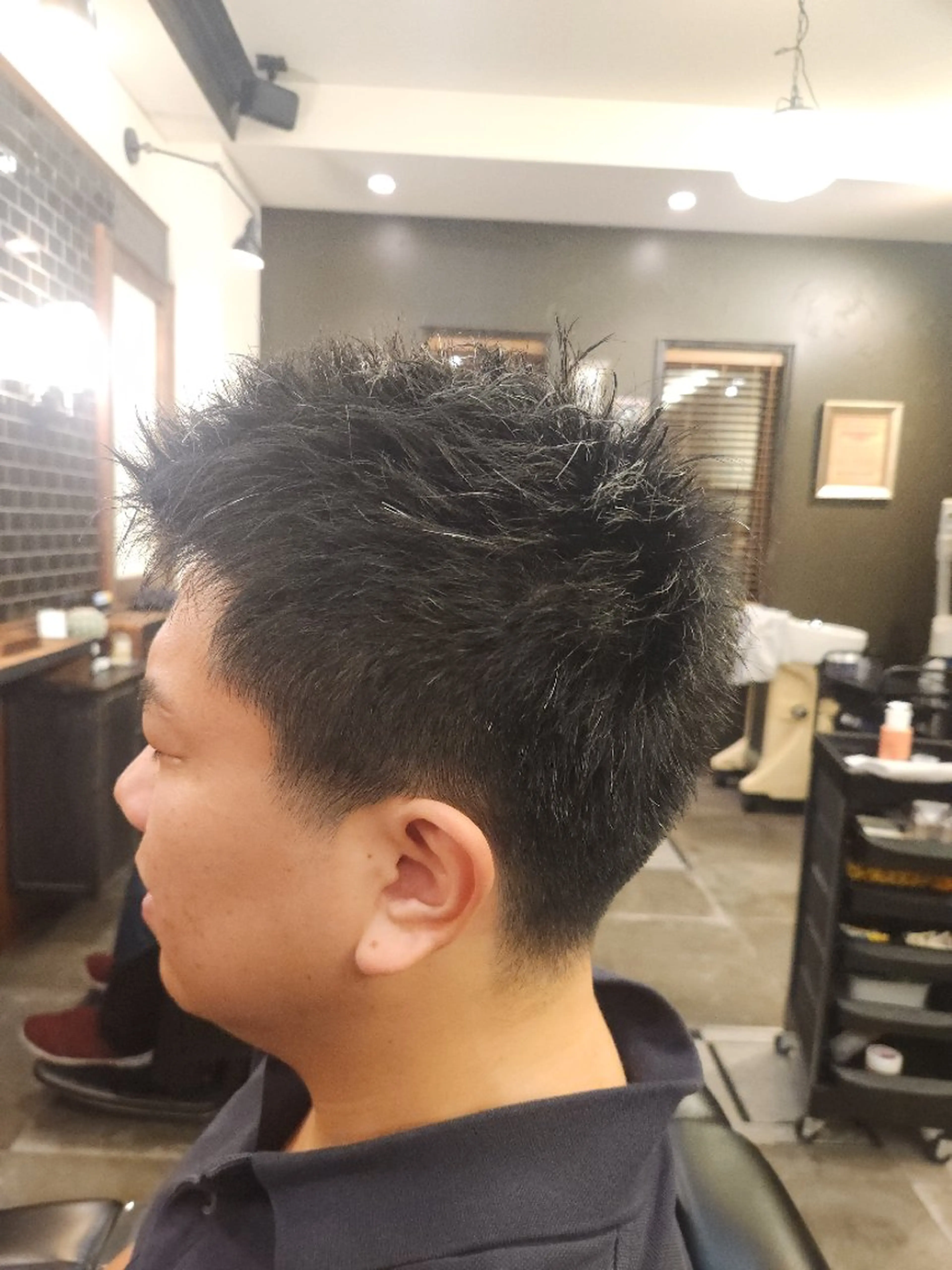 ショート メンズ カット 加賀美 優斗のヘアスタイル