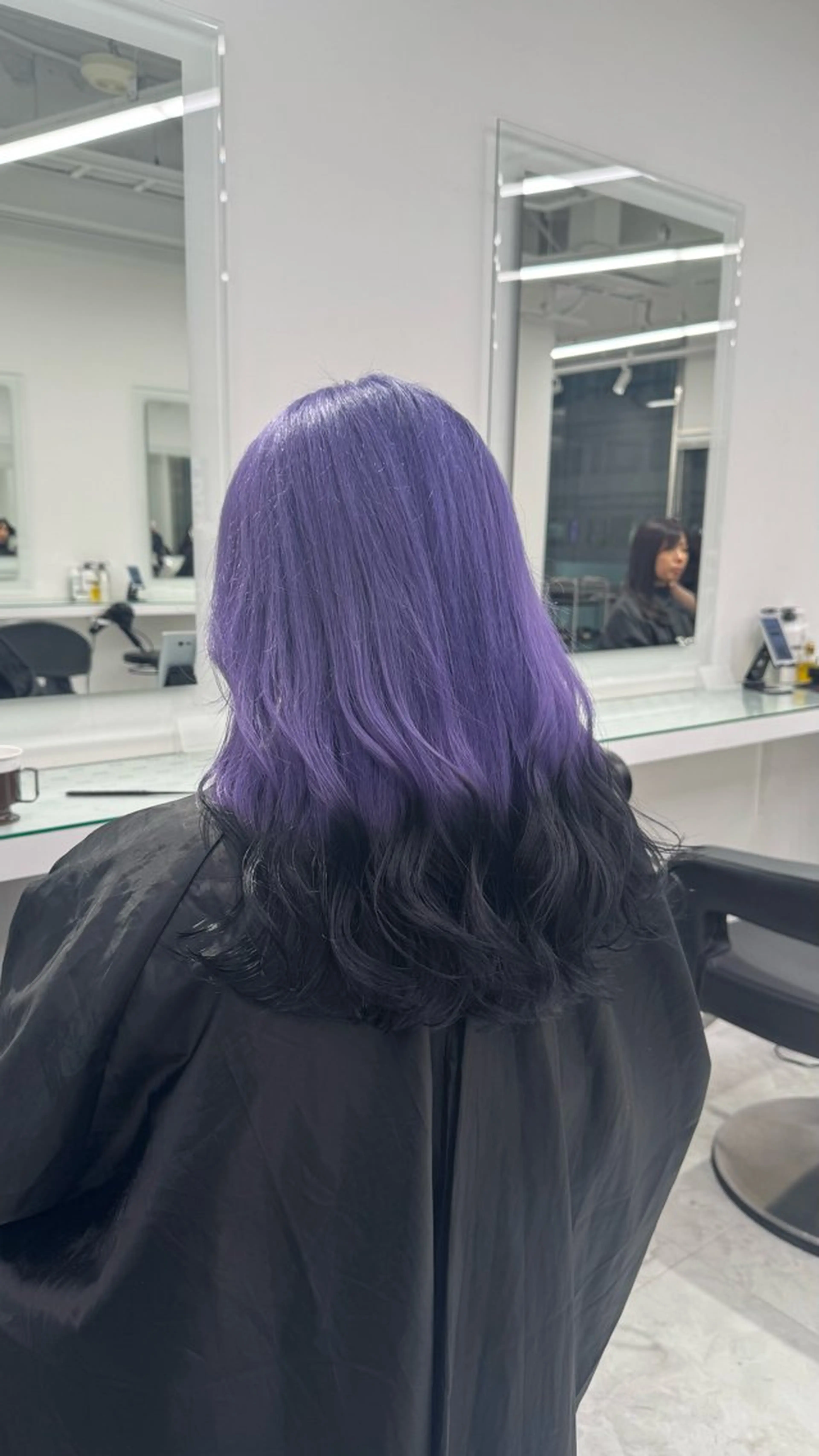 ロング カラー ヘアアレンジ ヘアカラー トリートメント ヘッドスパ ヘアセット ハイトーン艶カラー 🤍ゆうひのヘアスタイル