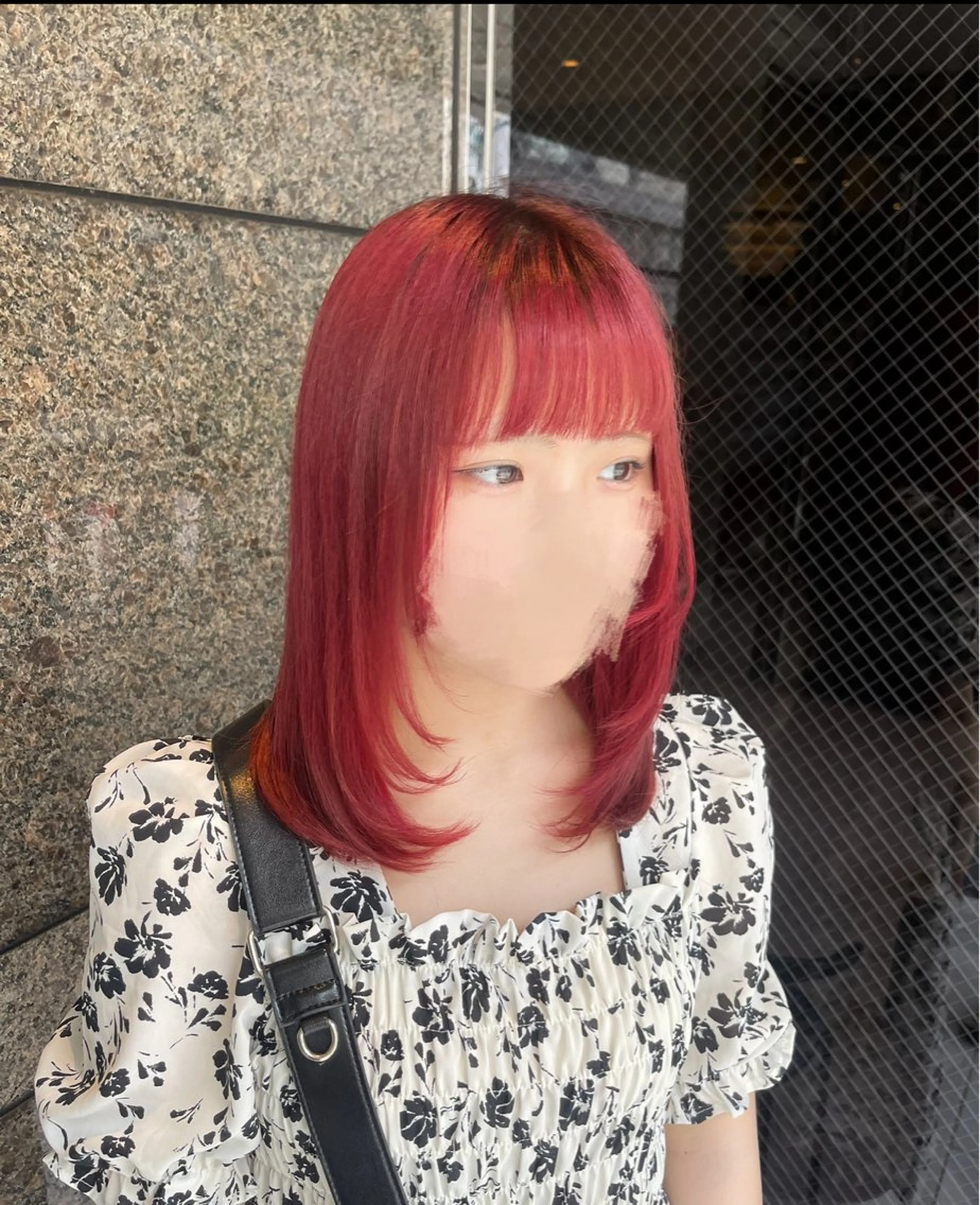 ミディアム カラー ヘアカラー Lapis 🎀MARINAのヘアスタイル