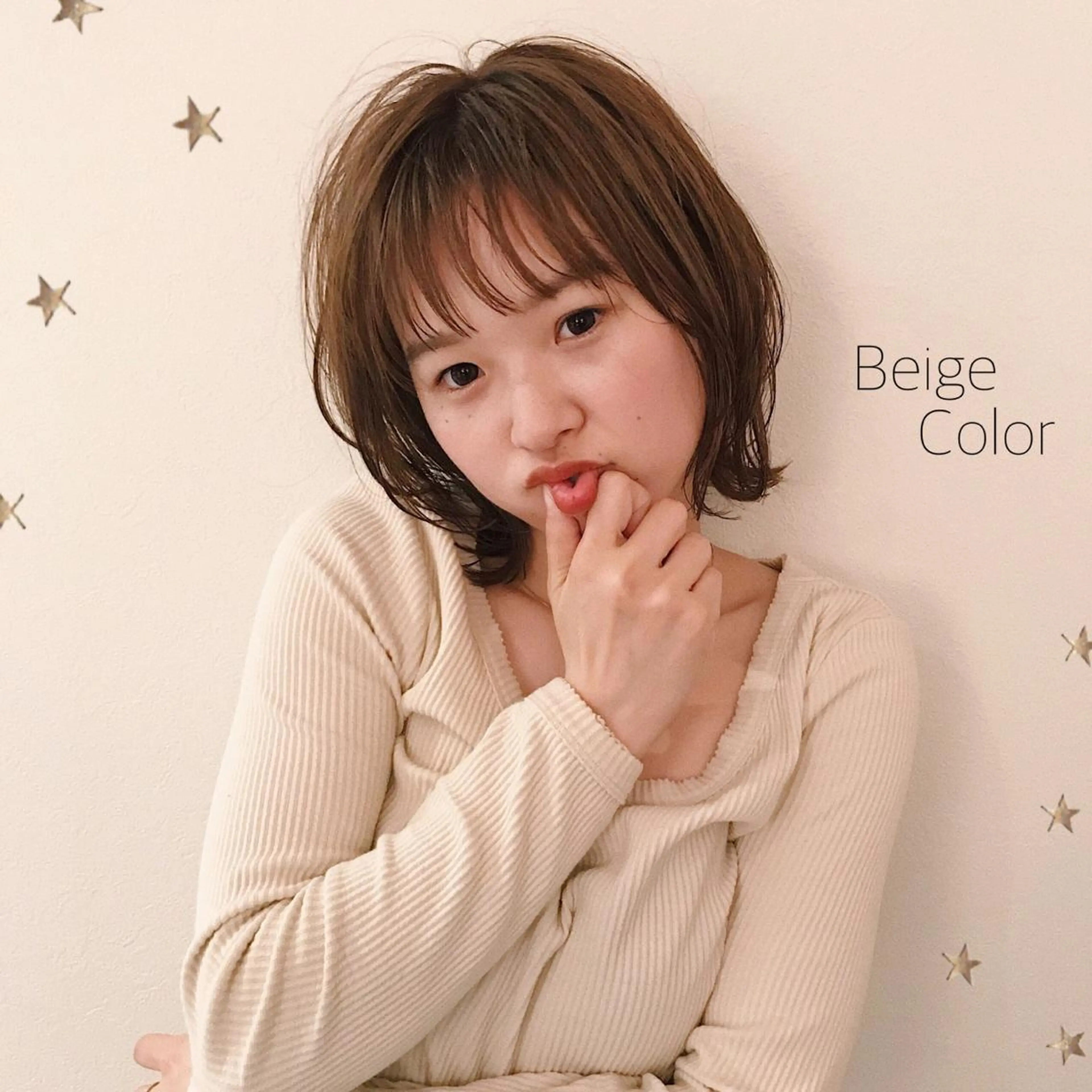 ミディアム カラー salon AKIRA所属・市川 千夏のヘアスタイル