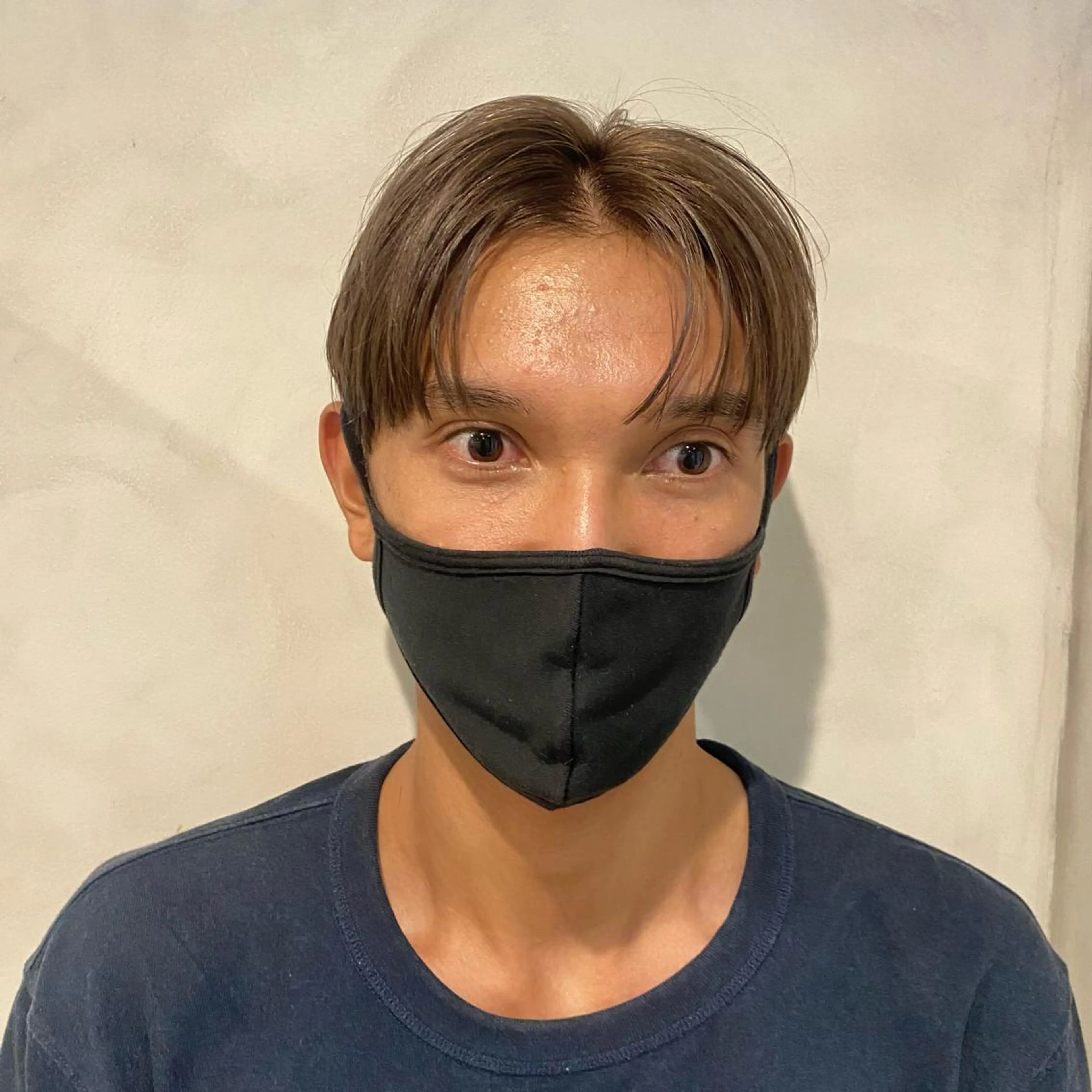 ショート メンズ メンズハイライト ハイライト カット ヘアカラー トリートメント Aust hair Stella新宿所属・Yuki☺︎パーマ レイヤーカットのヘアスタイル