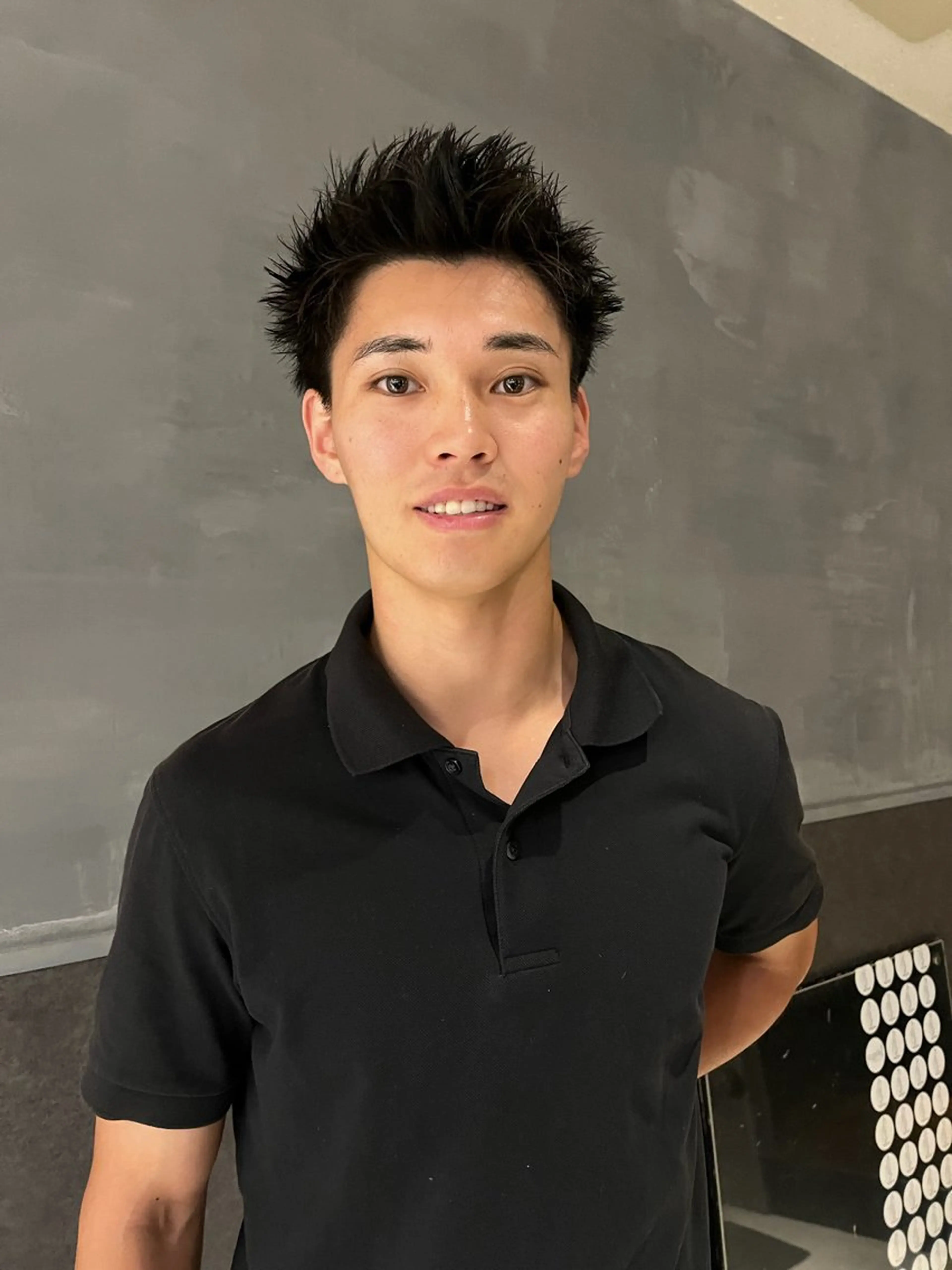 カラー メンズ 田中 里奈のヘアスタイル