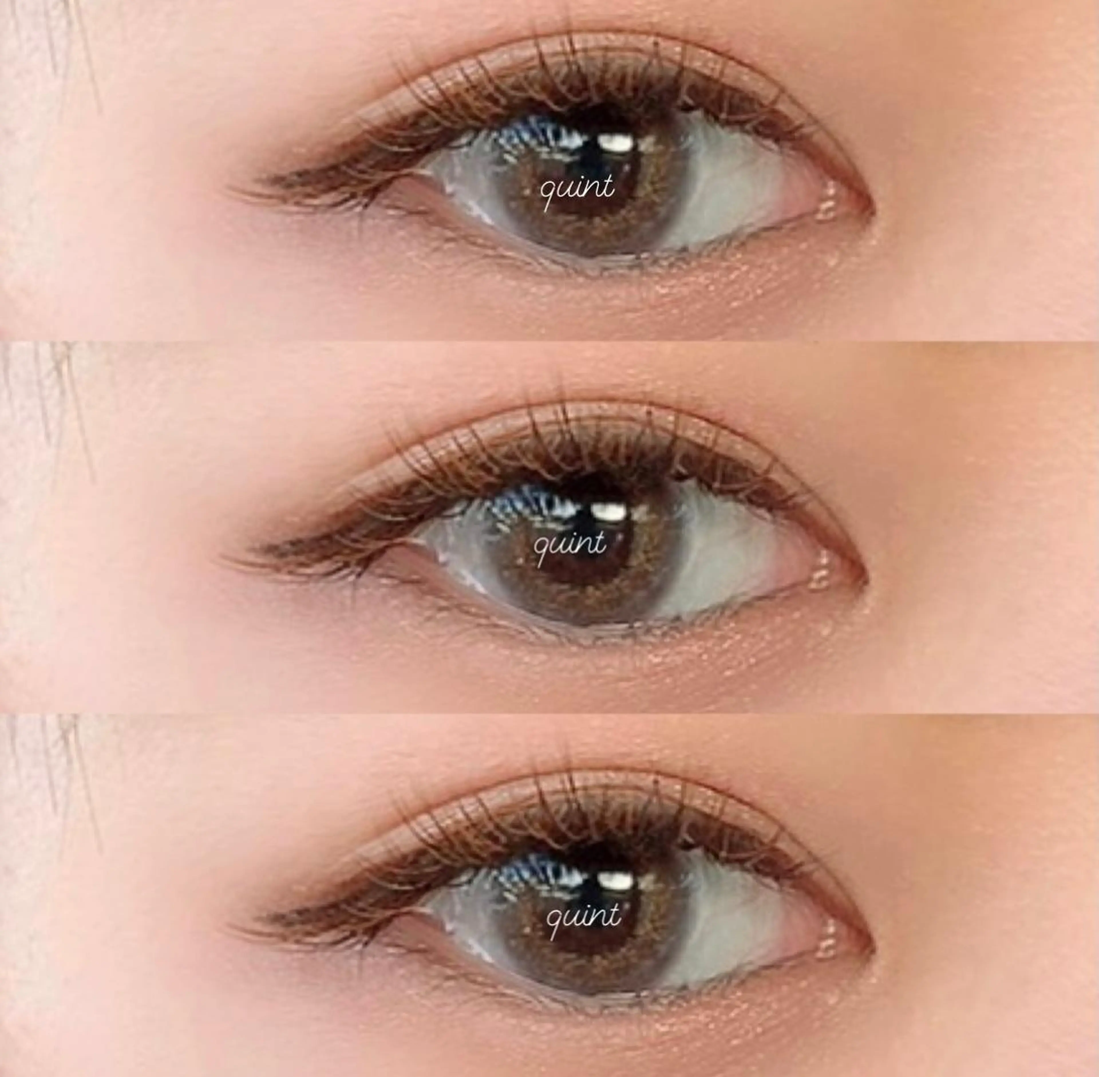 マツエク・マツパ カラーマツエク フラットラッシュ Jカール 目尻長め マツエク 上田 ゆいのマツエク・マツパデザイン