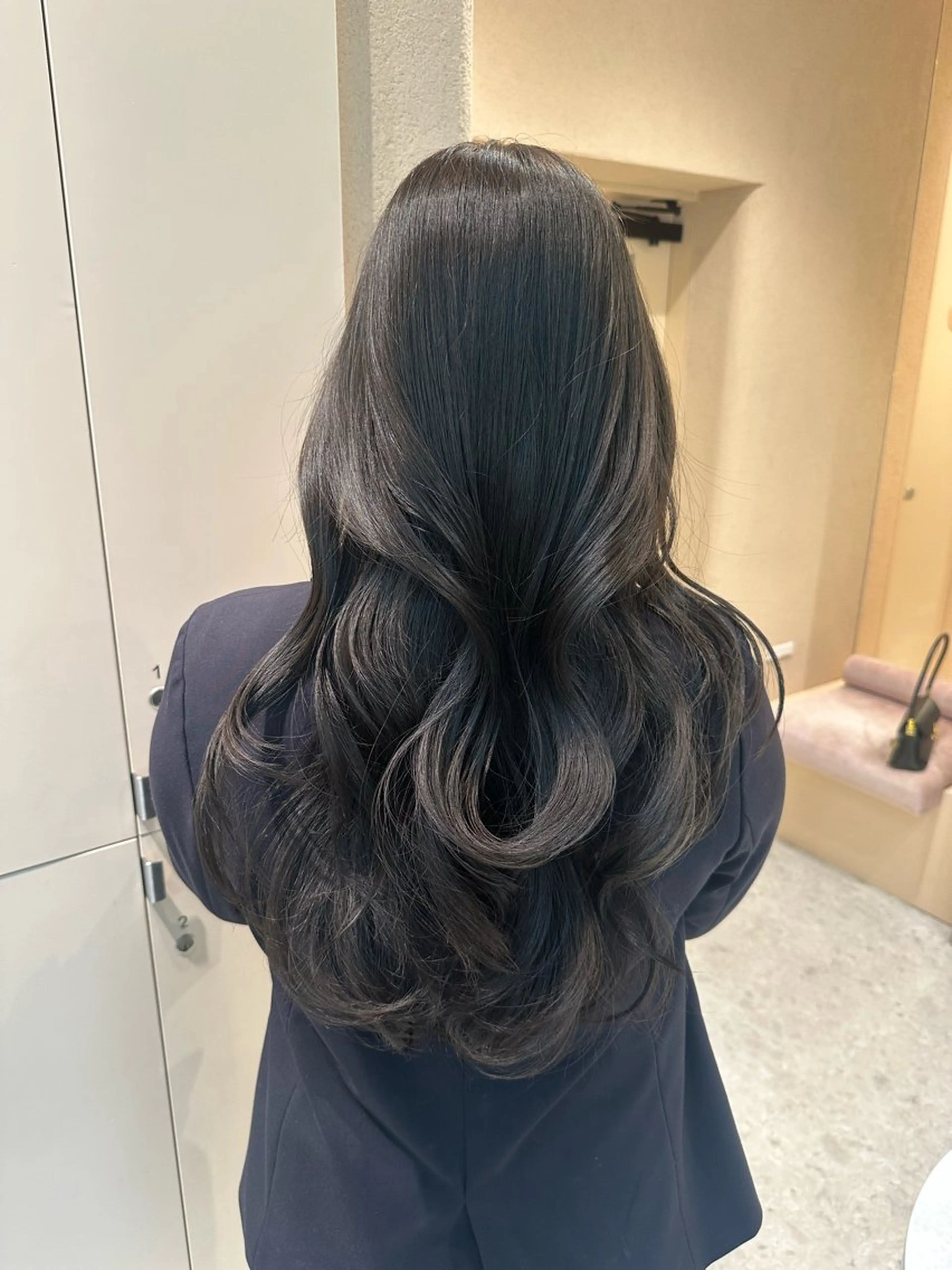 セミロング カラー カット ヘアカラー トリートメント 暖色系カラー/オリー ブカラー💚宮城のヘアスタイル