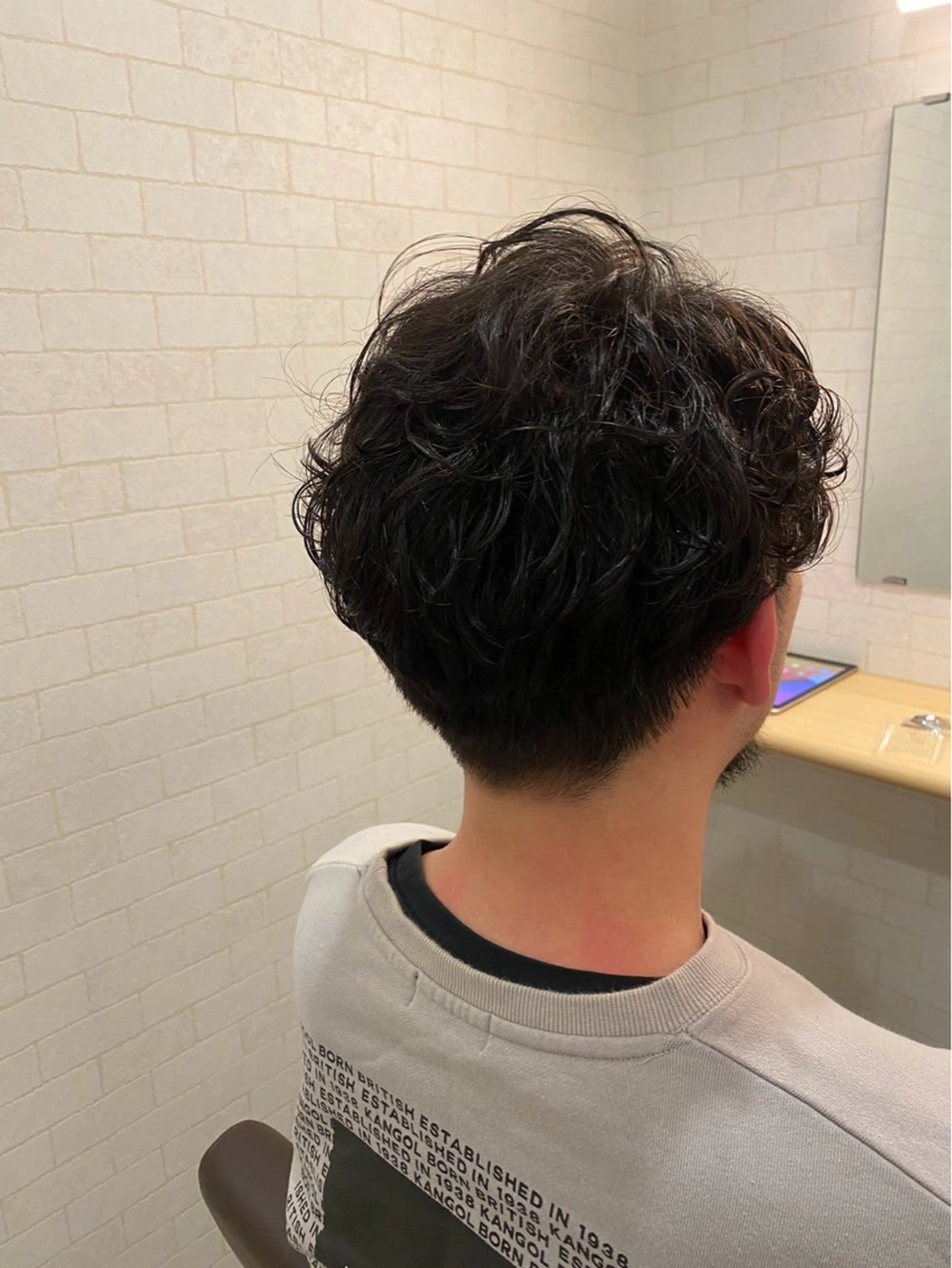 《ミニモ学割》メンズカット シャンプー付の写真