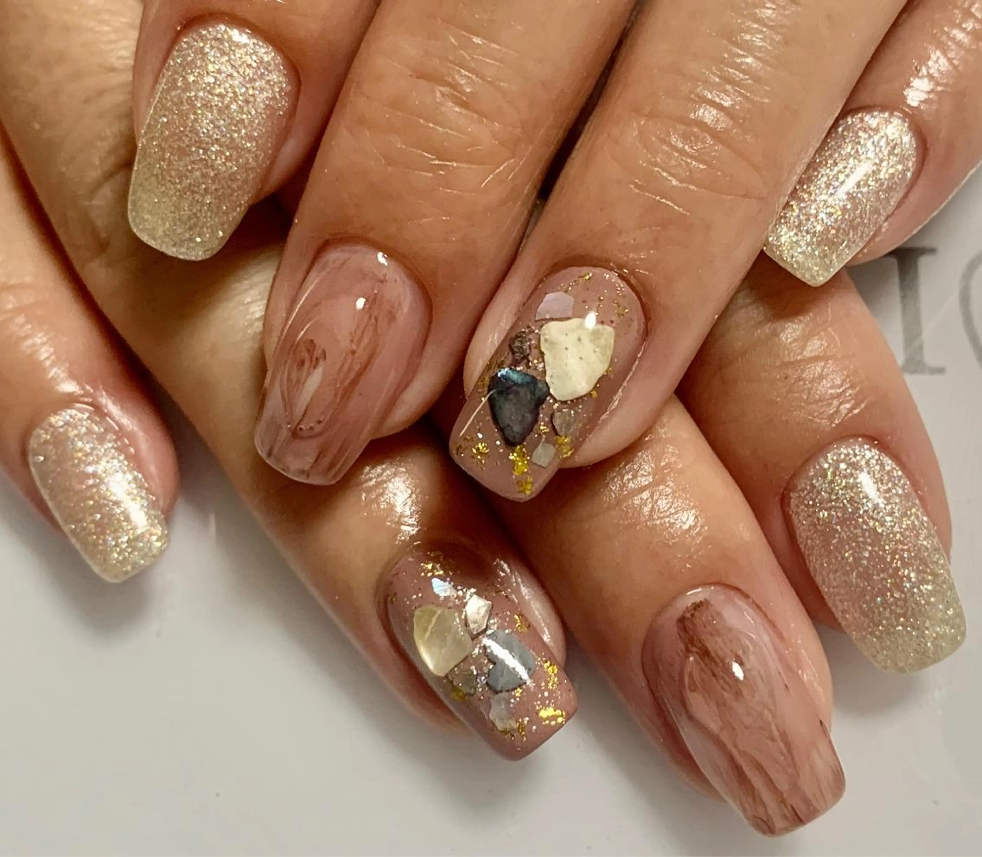 ネイル ハンドネイル Nail&Eyelash Amour(アムール)所属・山下 愛のネイルデザイン