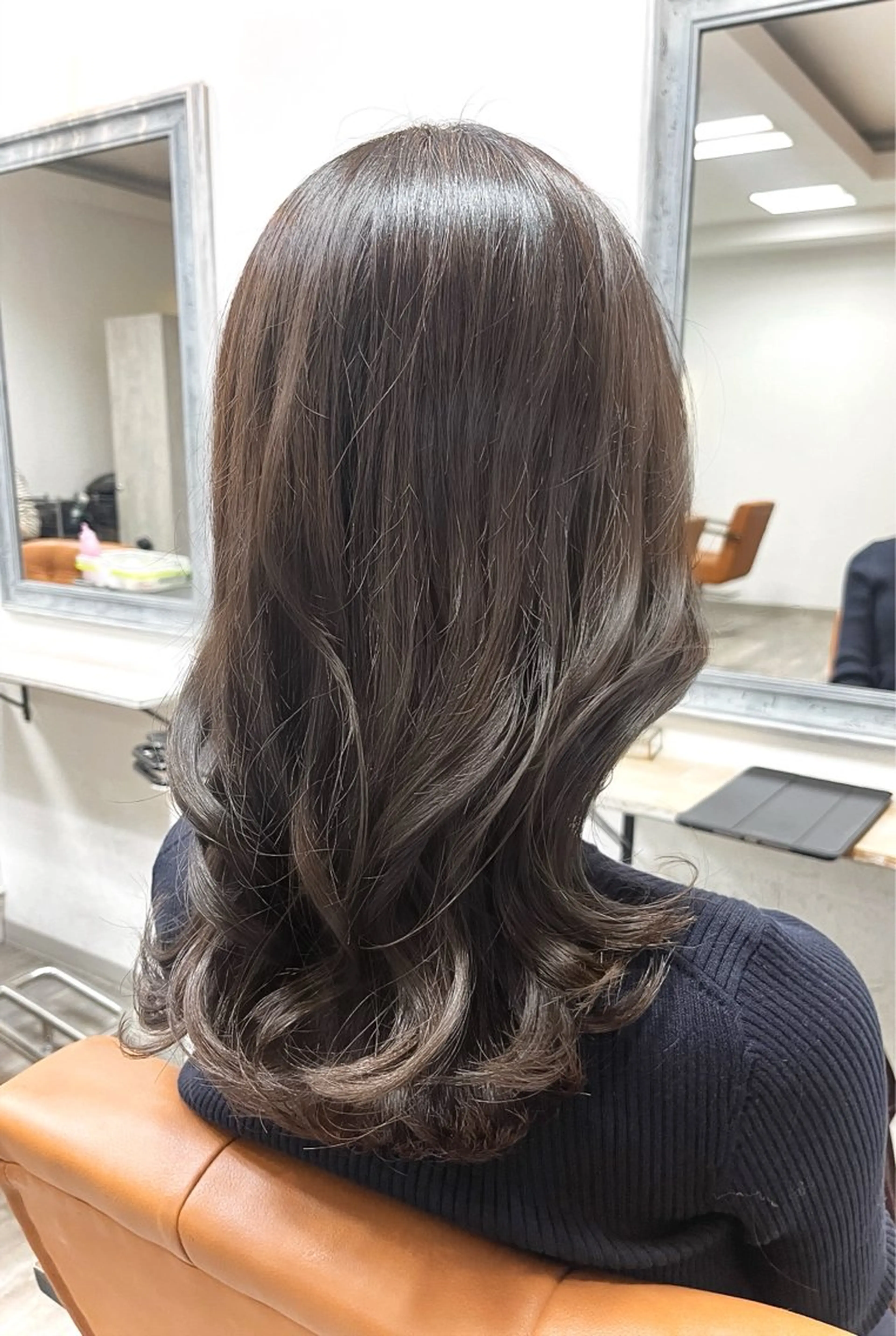 セミロング カット ヘアカラー トリートメント カットモデル/金山 /hina🍃のヘアスタイル