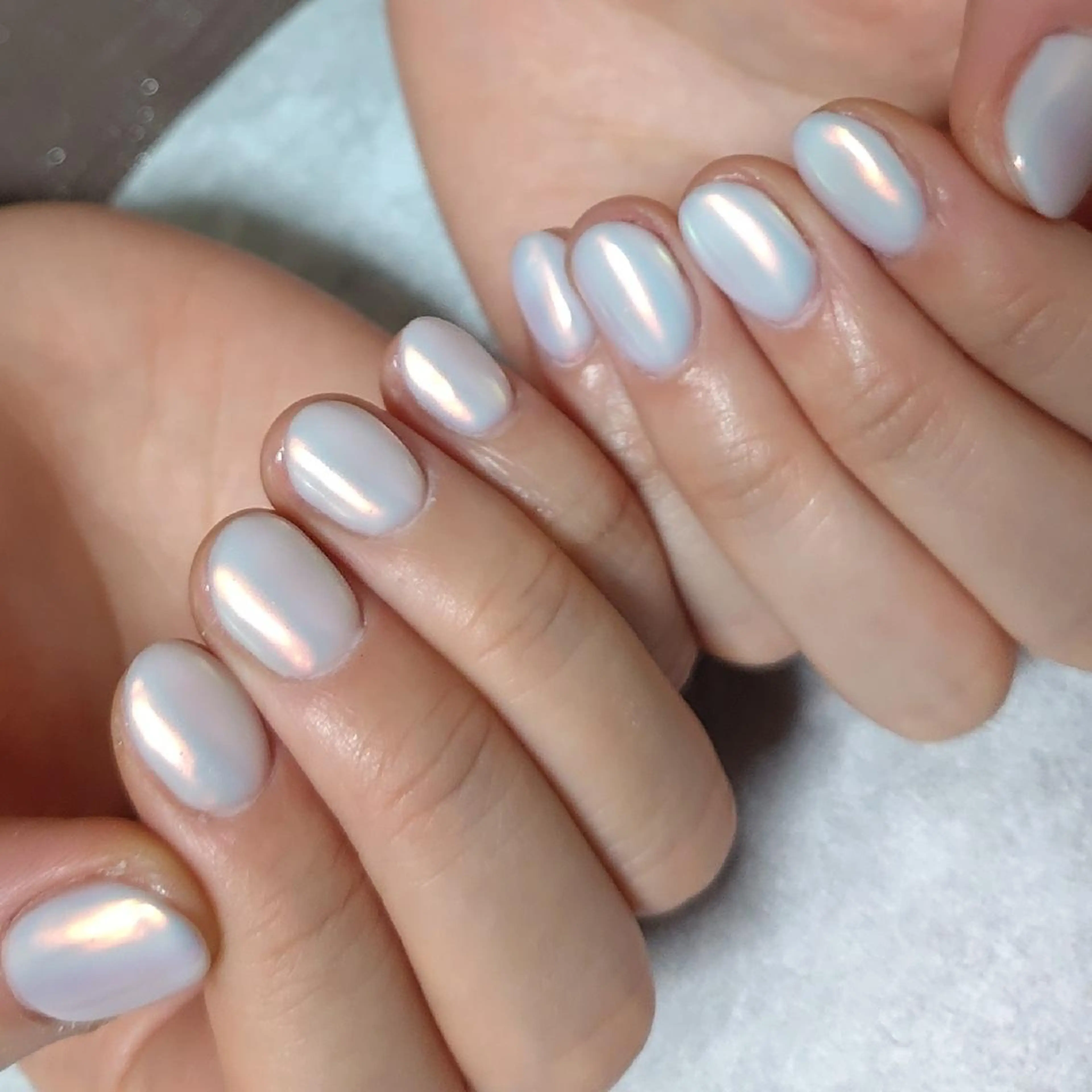 ネイル オーロラネイル ジェヌインネイル 河内のネイルデザイン