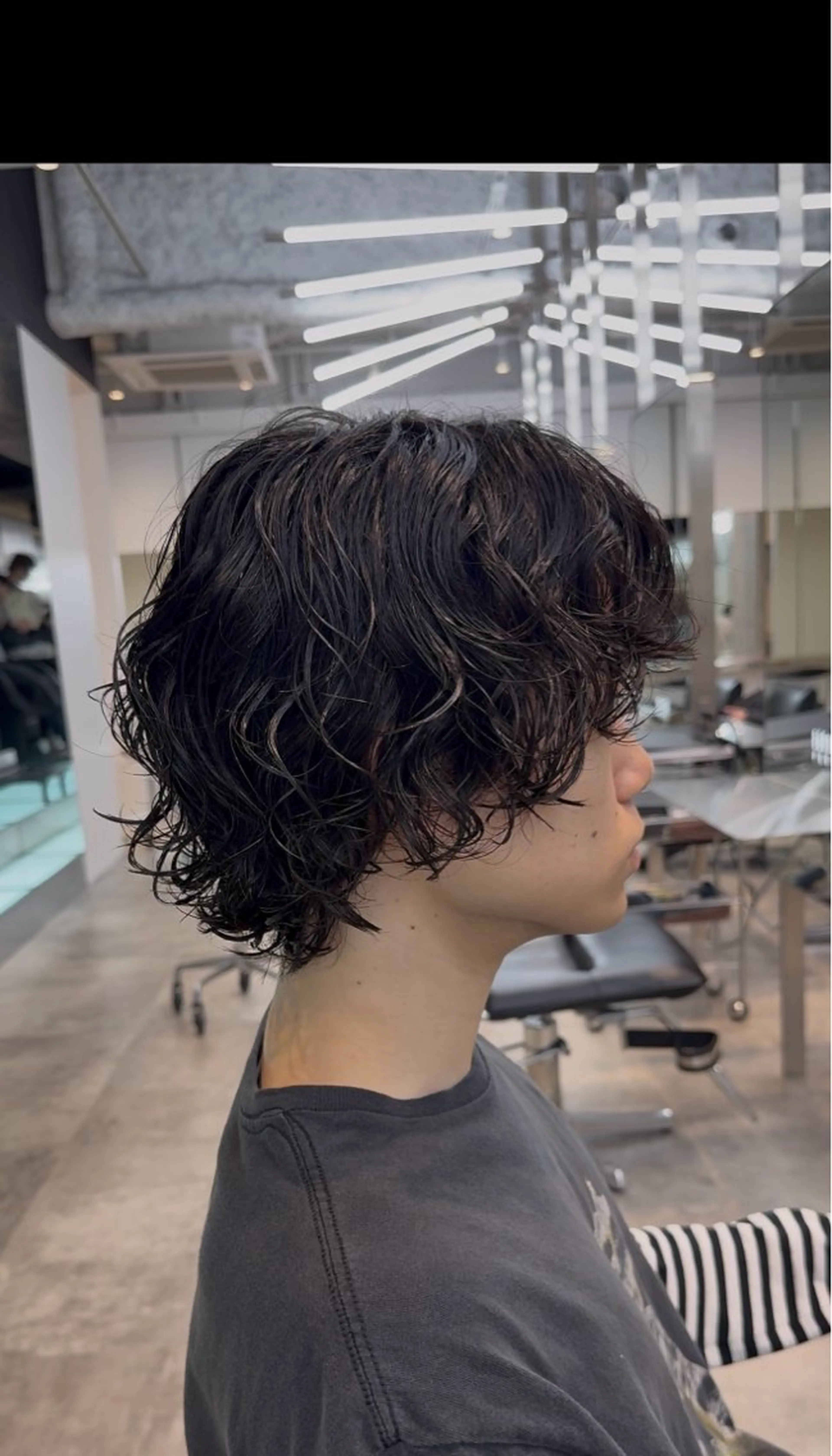 カット+スパイラルパーマ+3stepトリートメント🌪️の写真