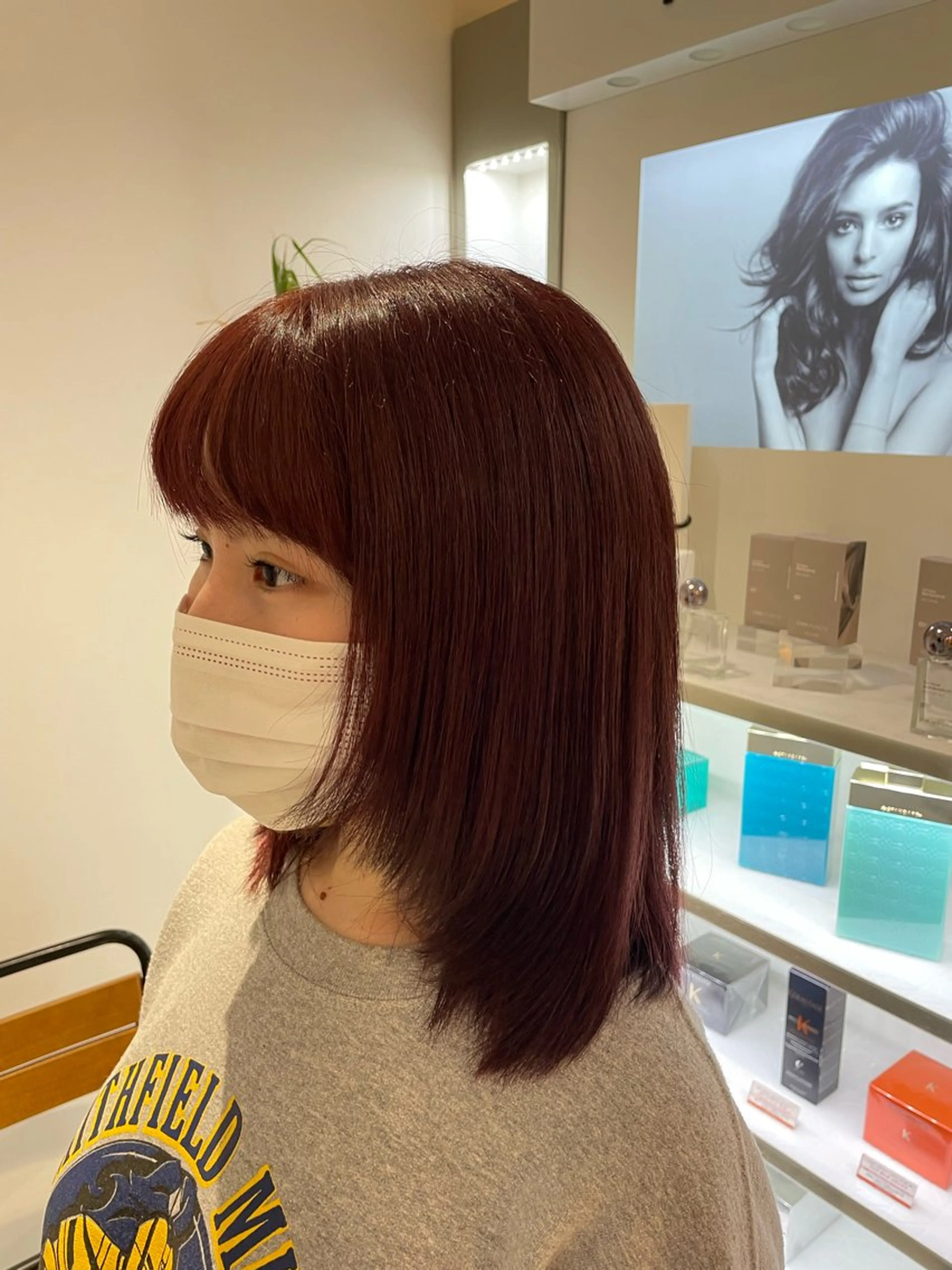 ミディアム ピンクラベンダー ナインオクロック所属・高屋敷 陸のヘアスタイル