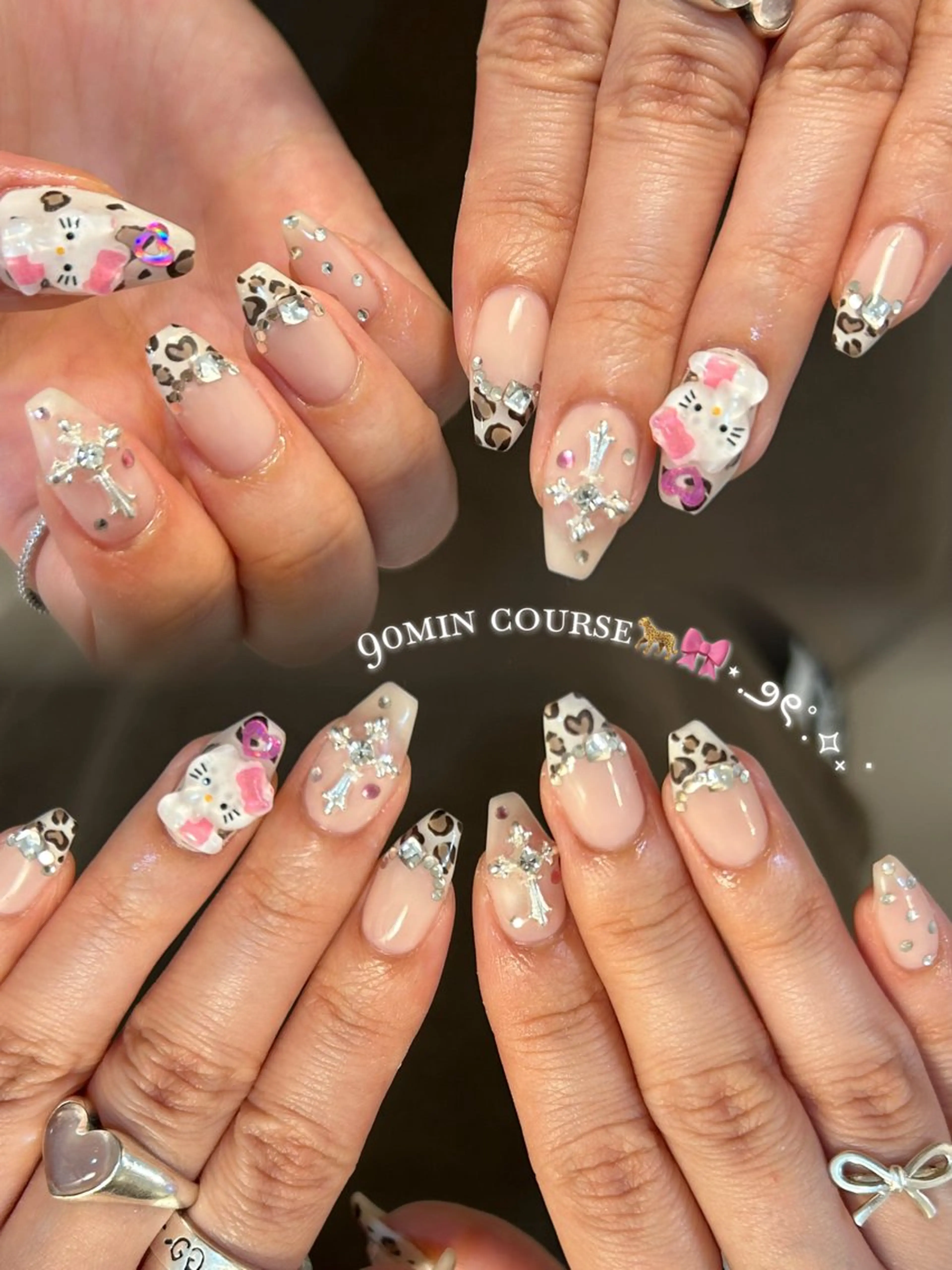 “オフなし”♡付け放題90min course 🍨 ⋆˙⟡の写真