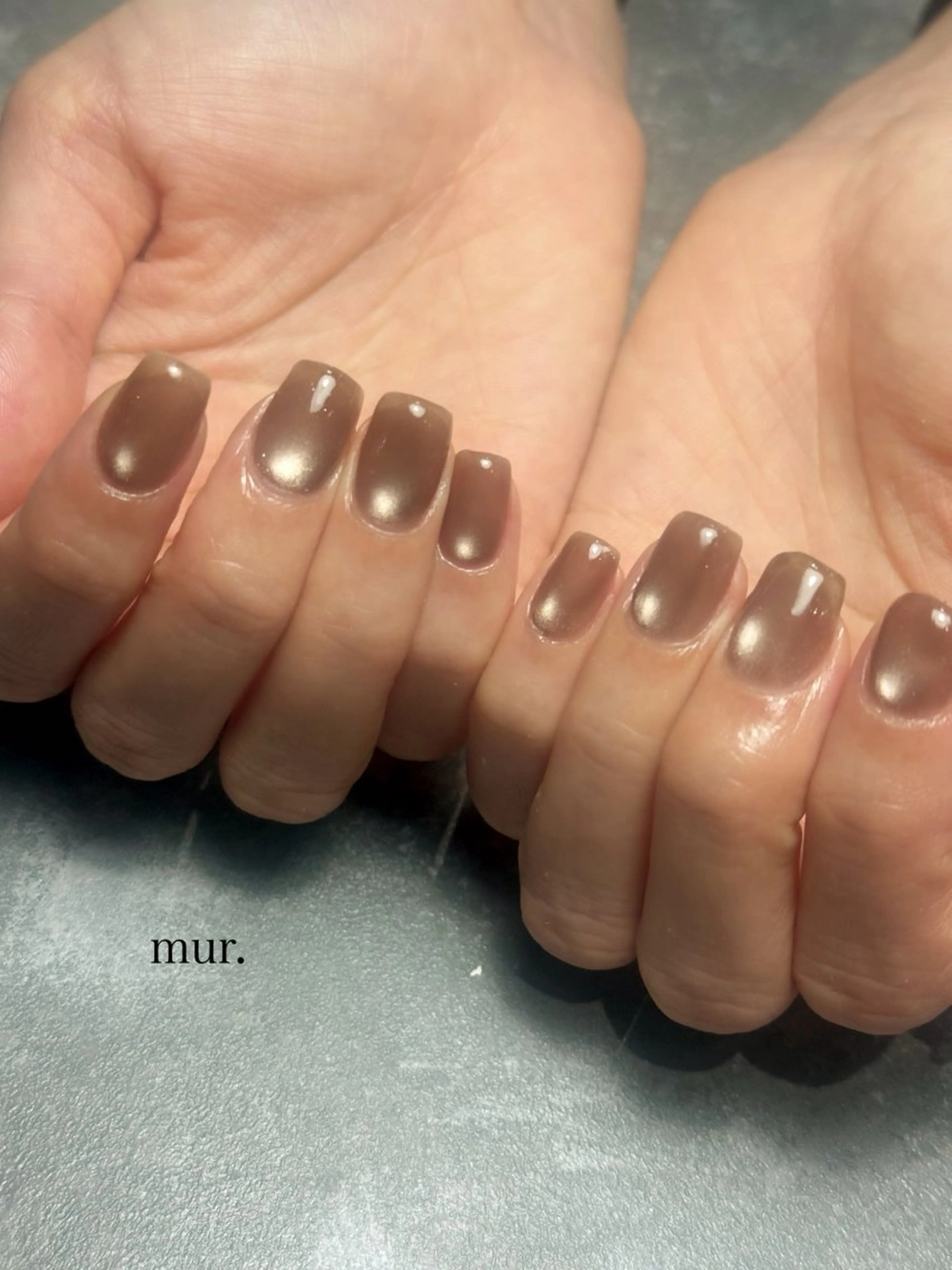 ネイル マグネットネイル ハンドネイル nail salon　mur.所属・mur. harukaのネイルデザイン