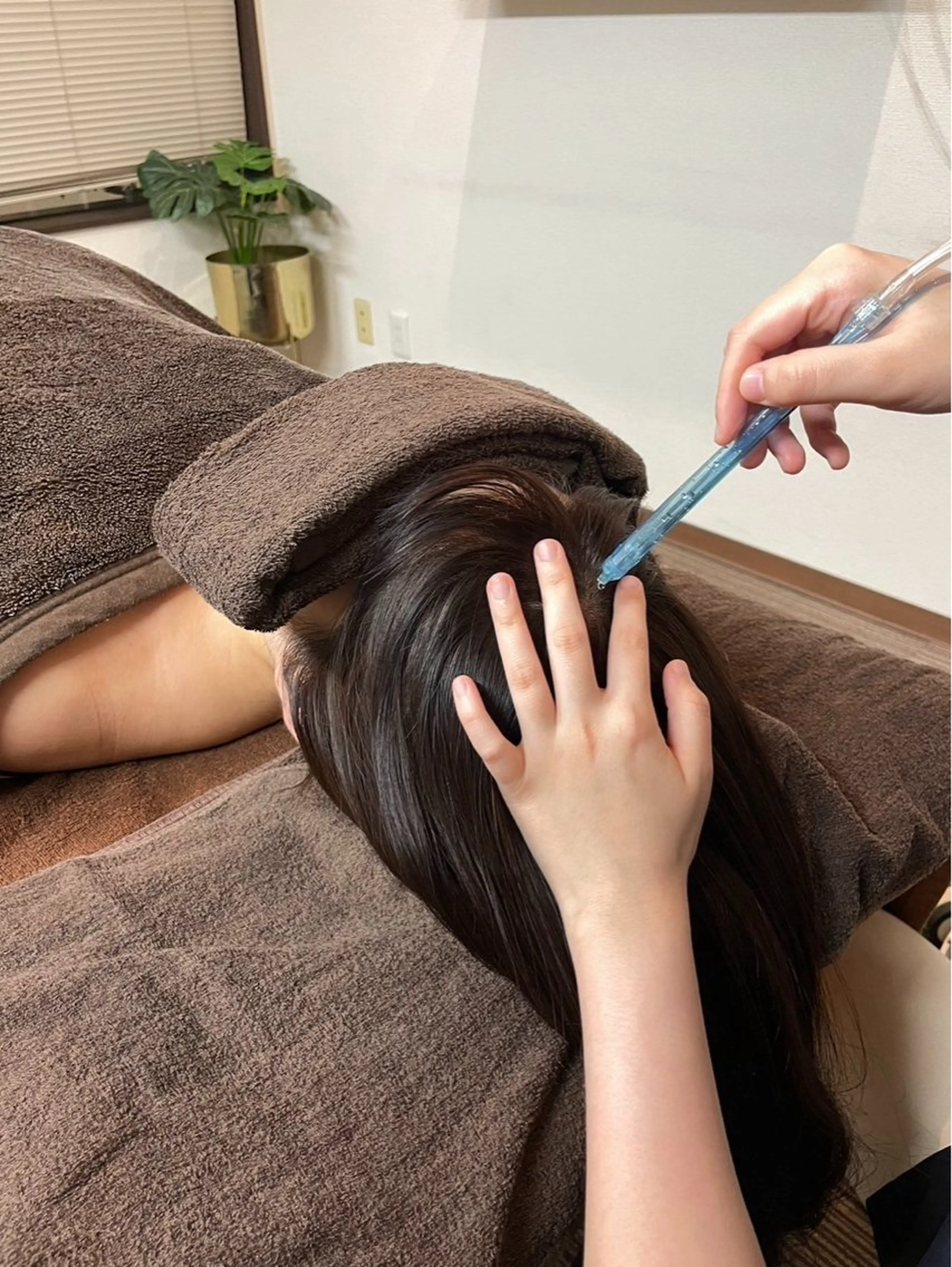 頭皮ひんやりスッキリドライヘッドスパ【お昼寝付き】❕の写真