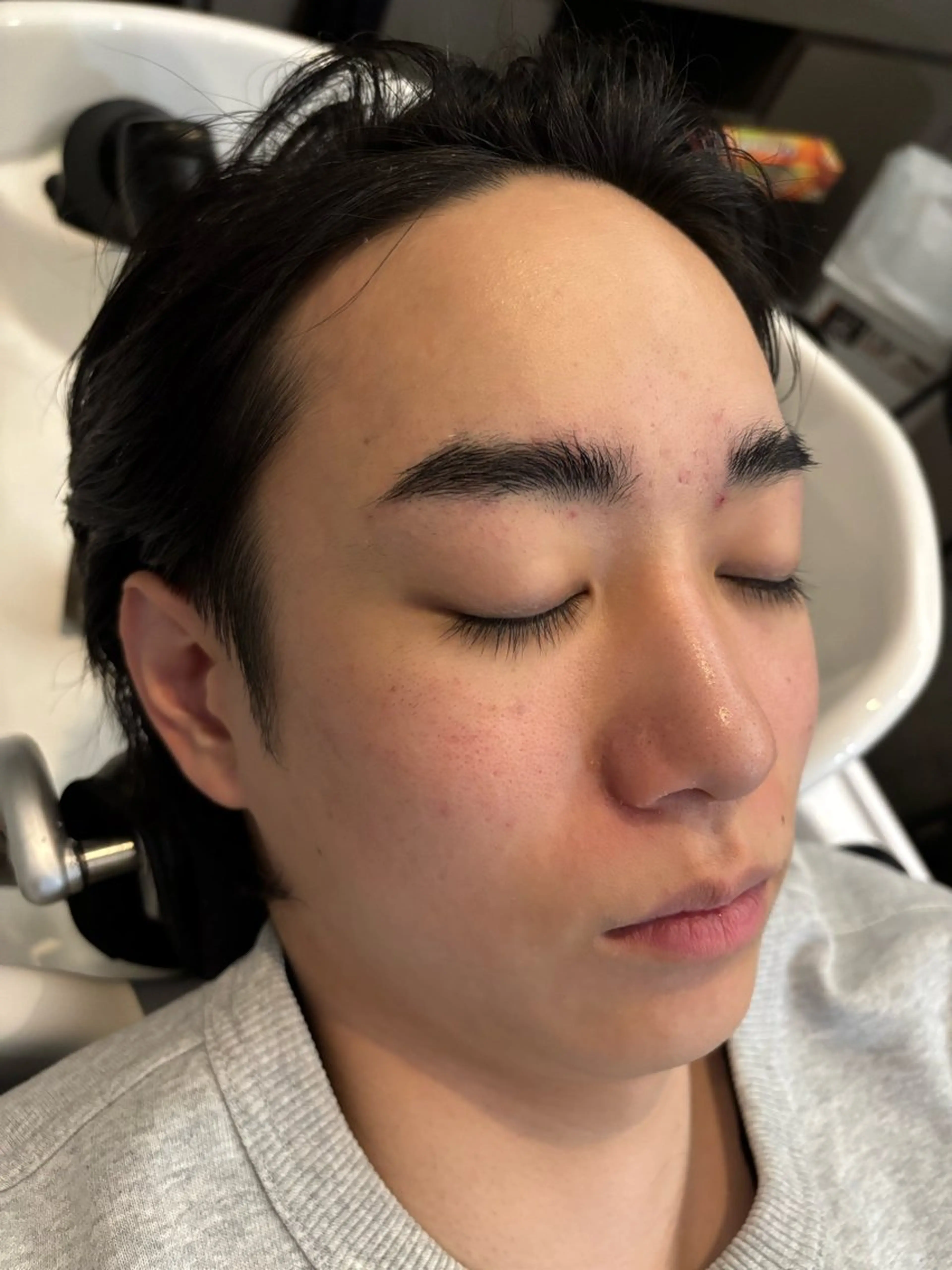 brow waxの写真