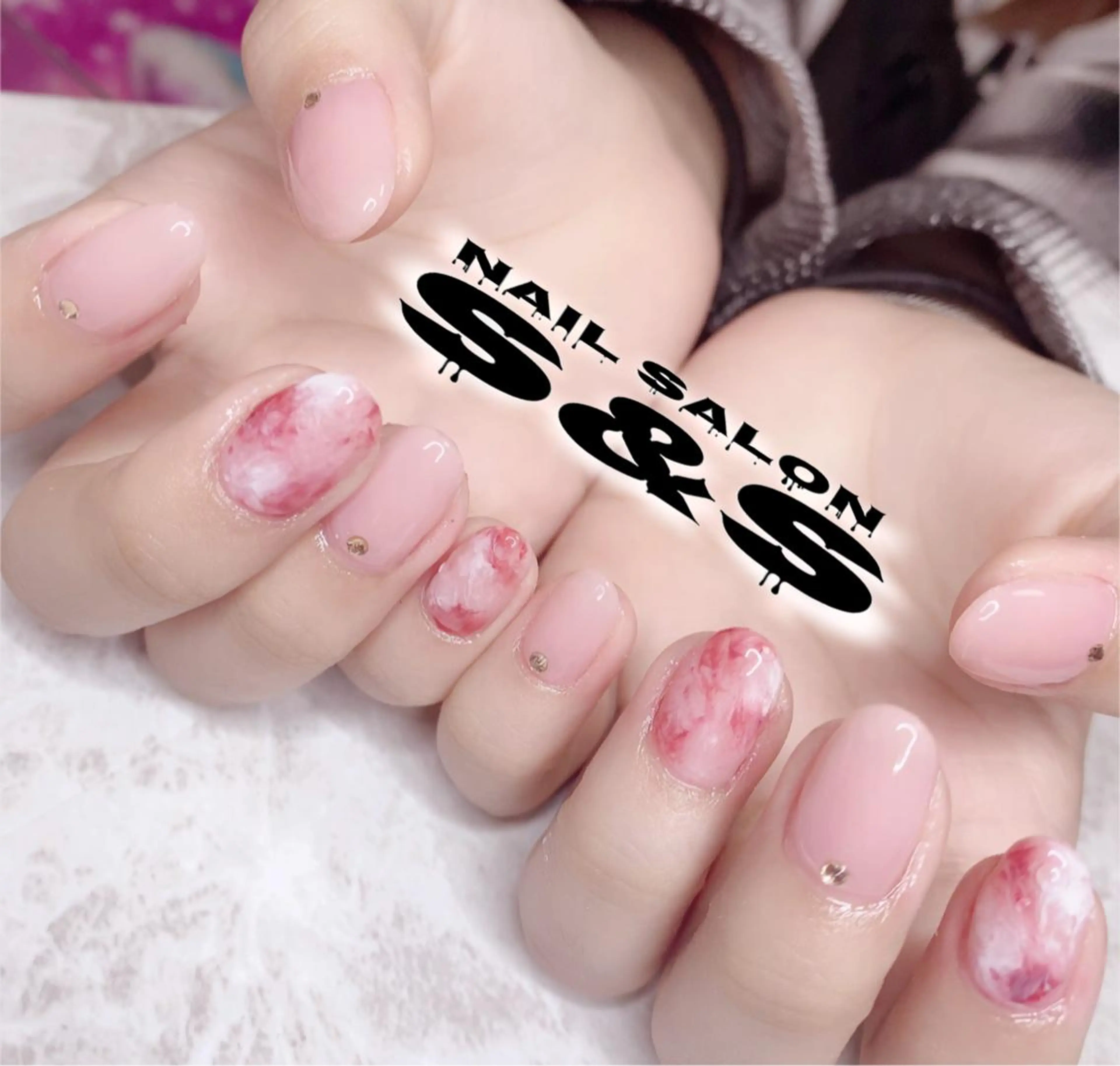 ネイル 長さ出し メンズネイル 持ち込み スカルプネイル S&S 村田小百合のネイルデザイン