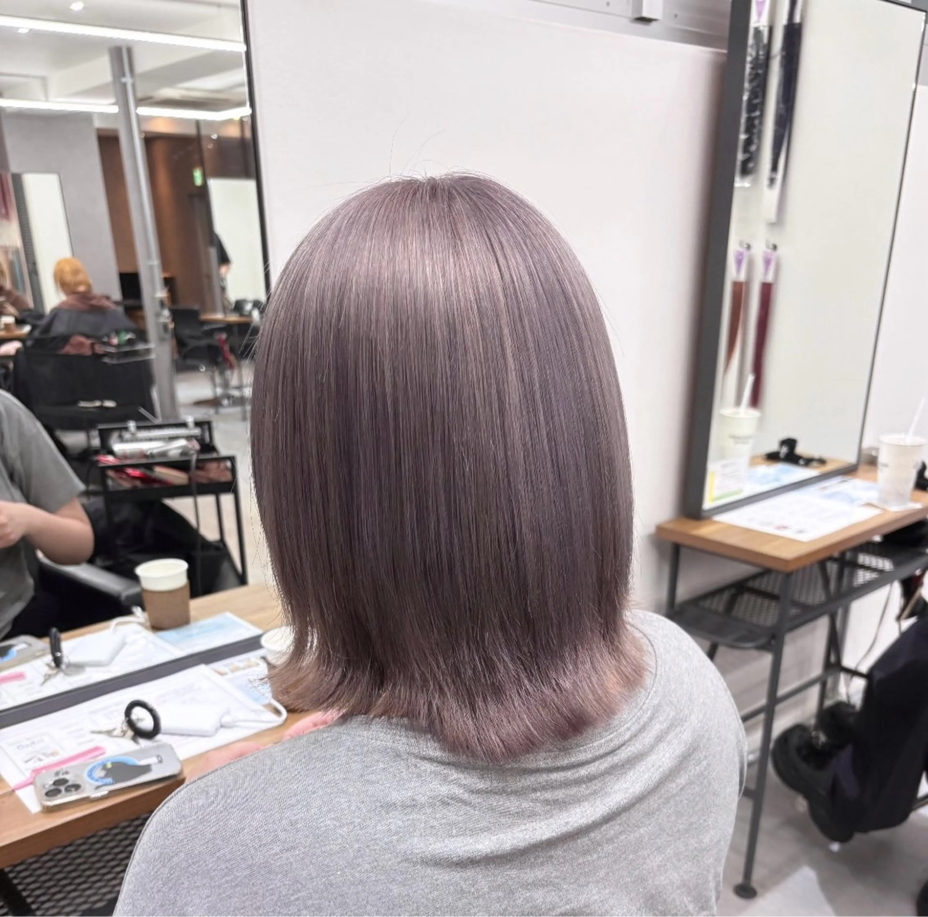 ミディアム ヘアカラー トリートメント SAKI🫧NEXT 池袋/韓国風カラー✨のヘアスタイル