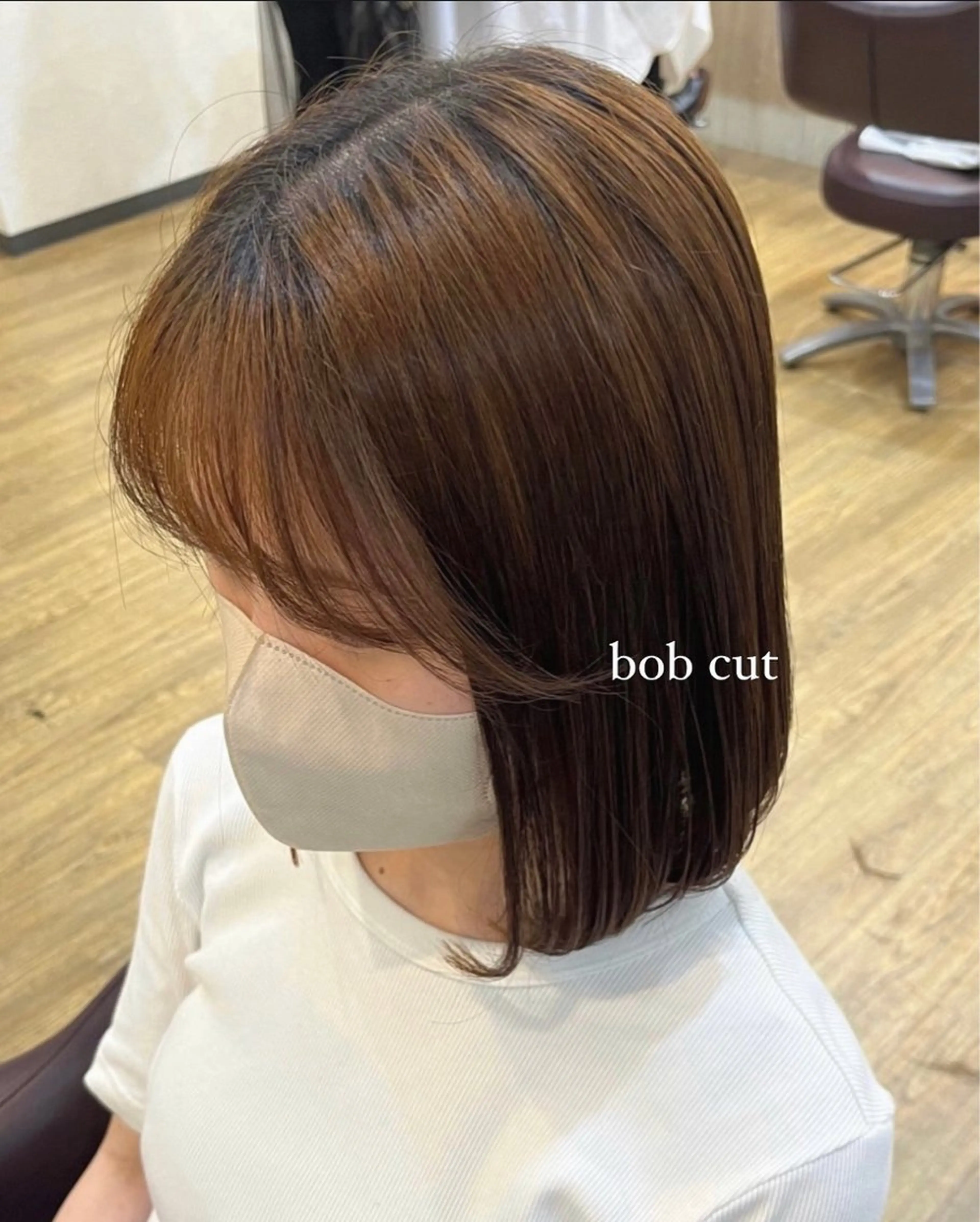 カット トリートメント 透明感カラー／ 艶感カラー／RAMUのヘアスタイル